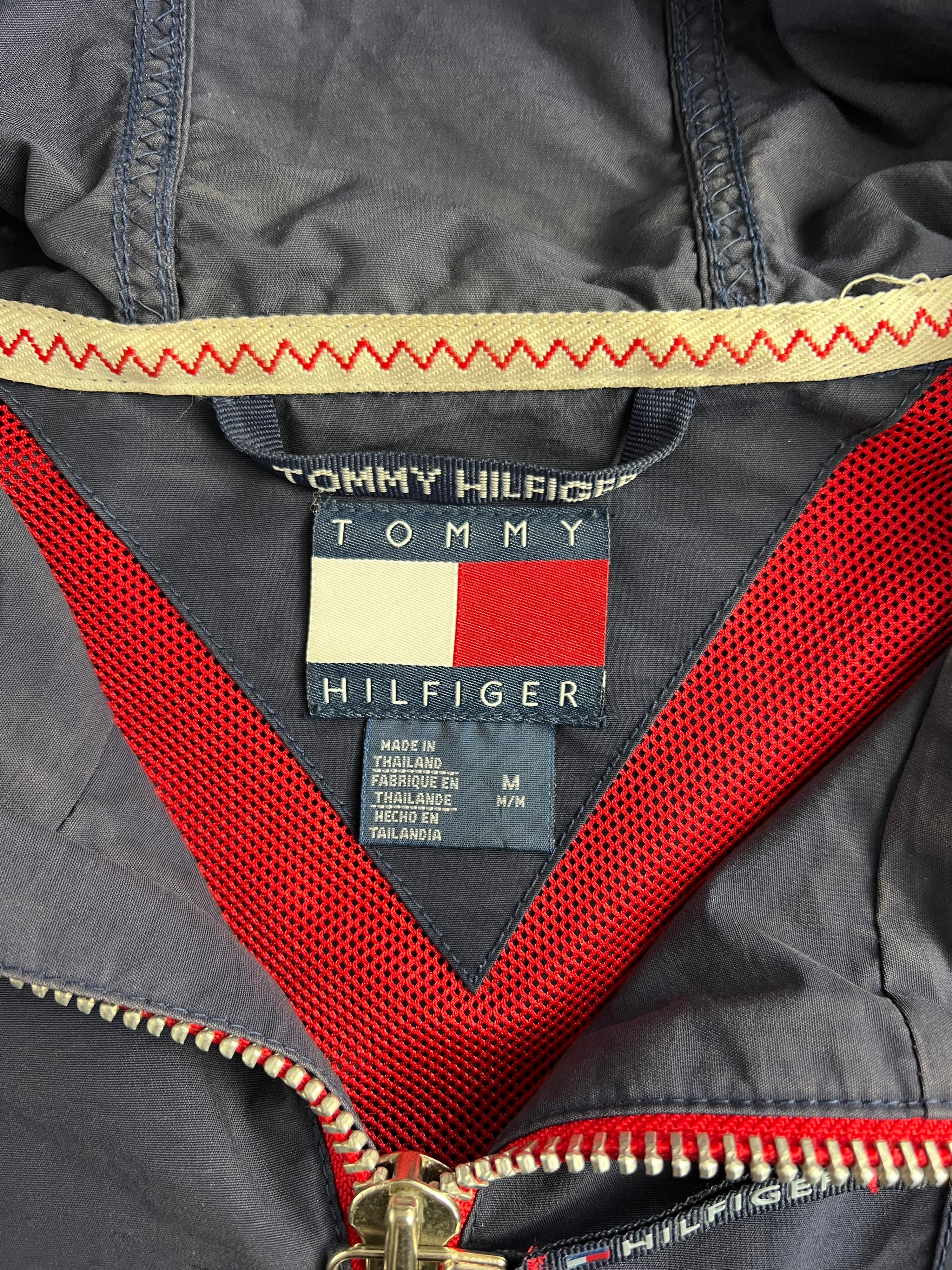 TOMMY HILFIGER PARKA BLUE - MEDIUM