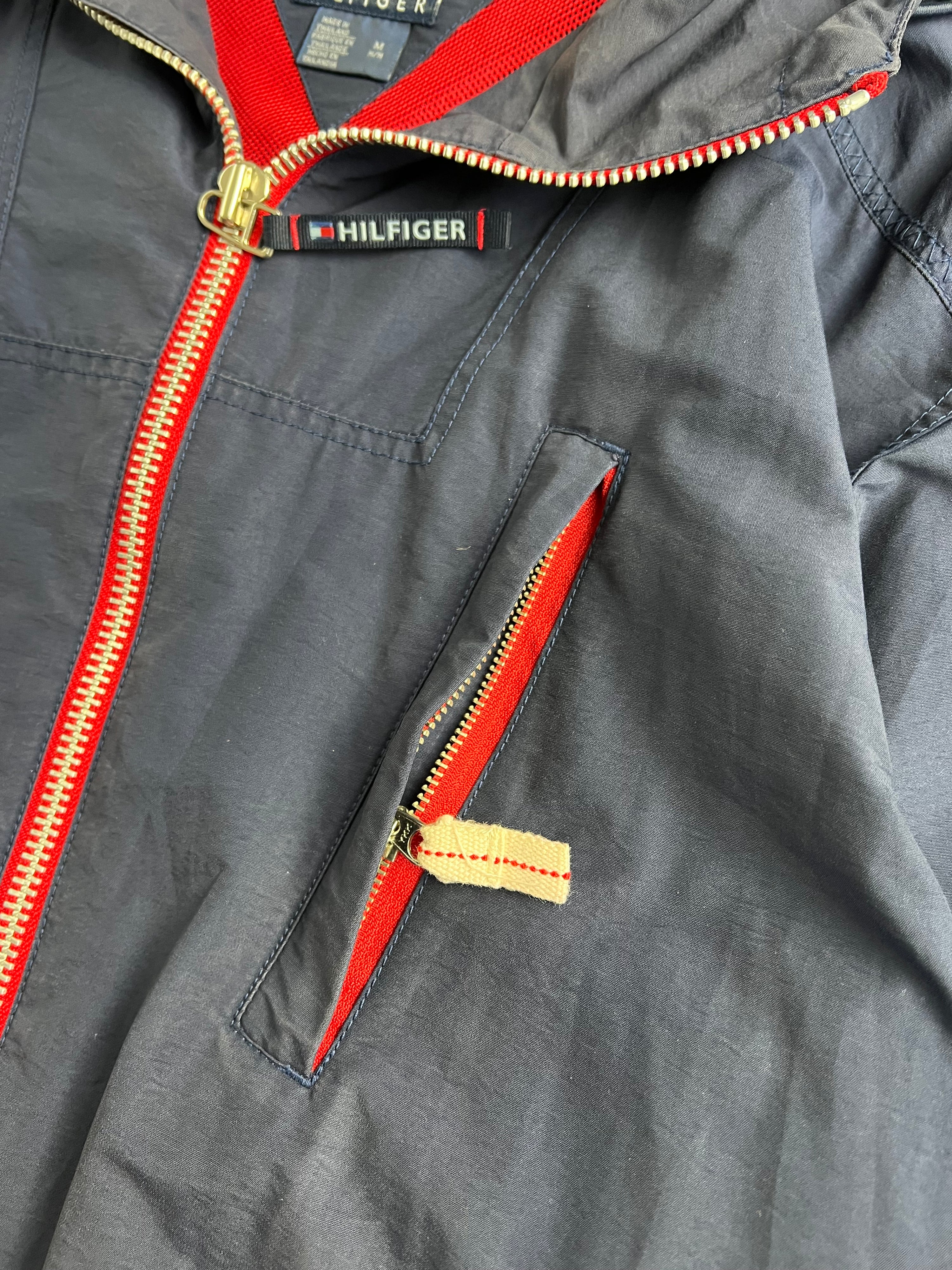 TOMMY HILFIGER PARKA BLUE - MEDIUM