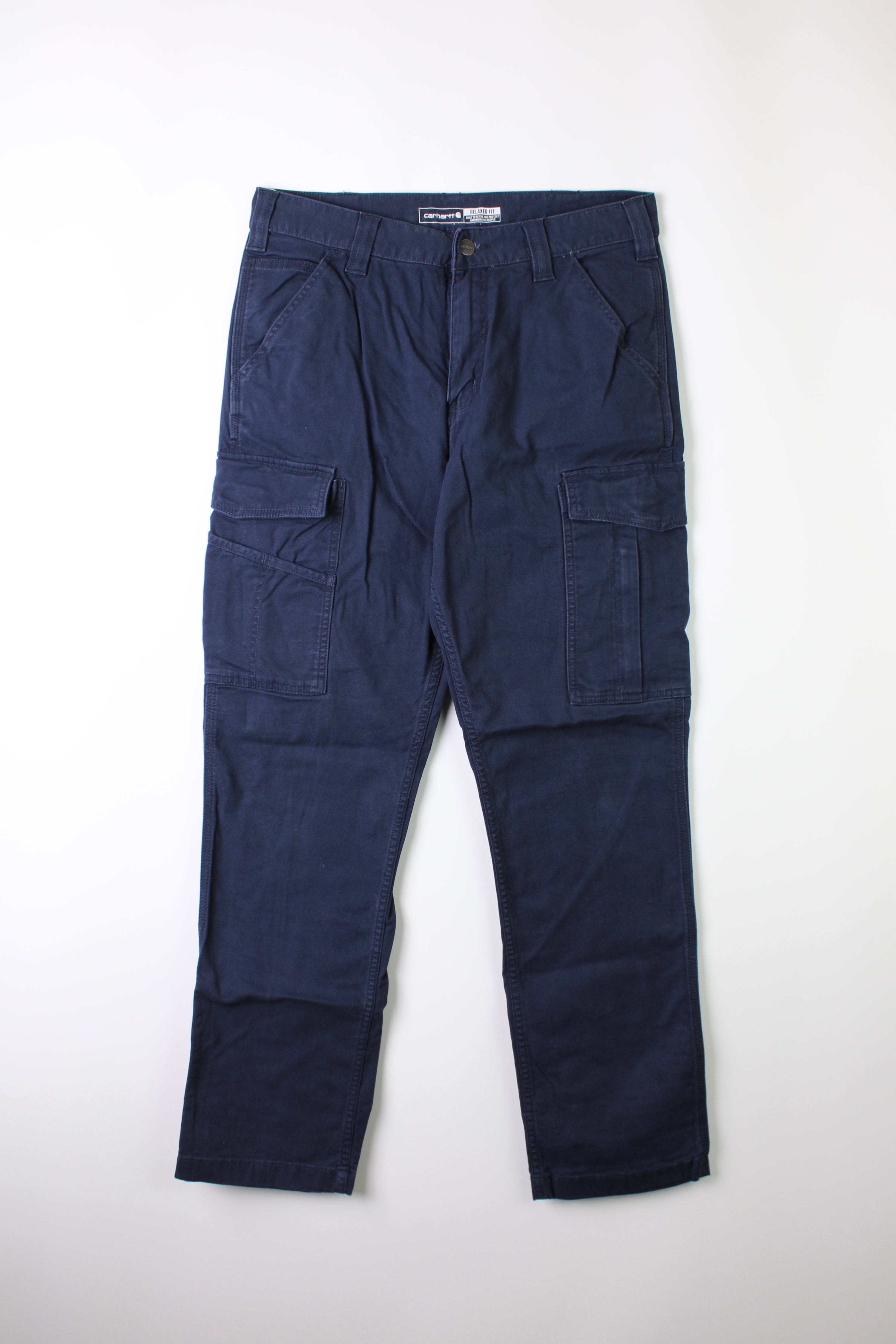 CARHARTT CARGO PANTS BLUE - 32X32