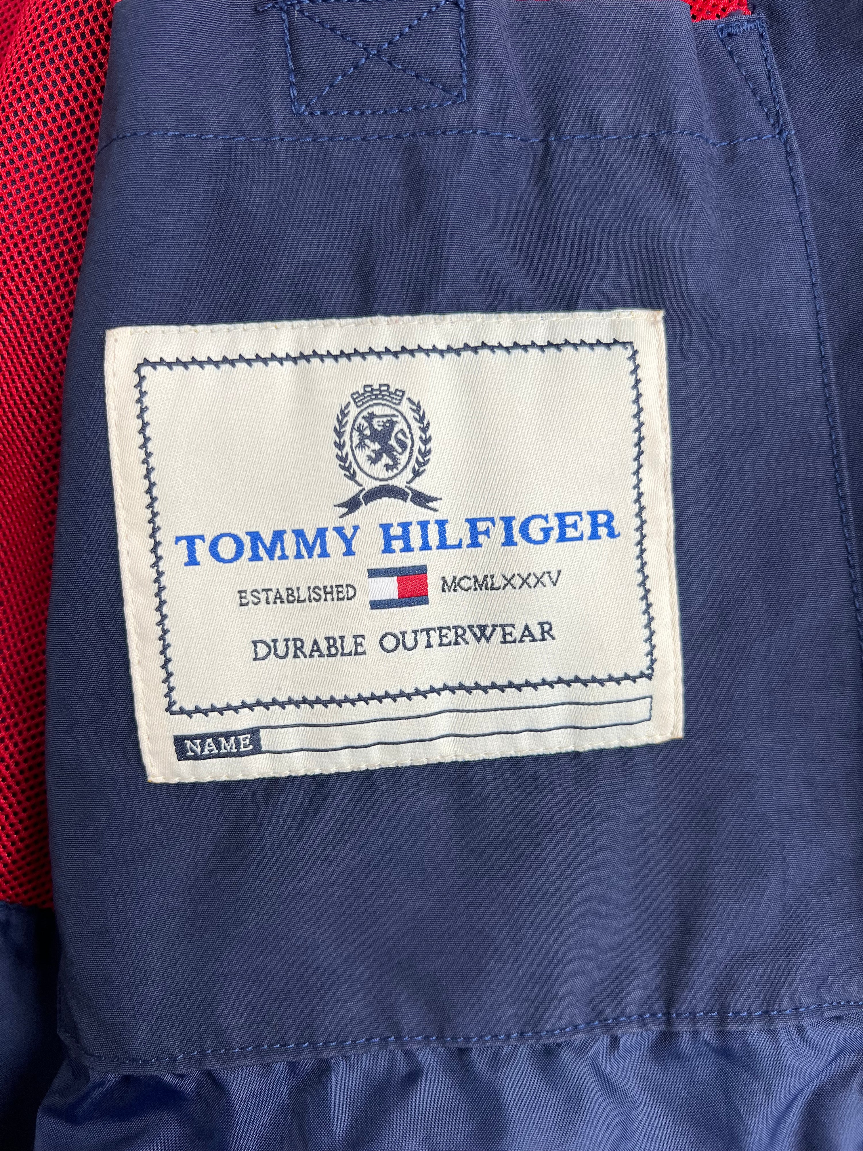 TOMMY HILFIGER PARKA BLUE - MEDIUM