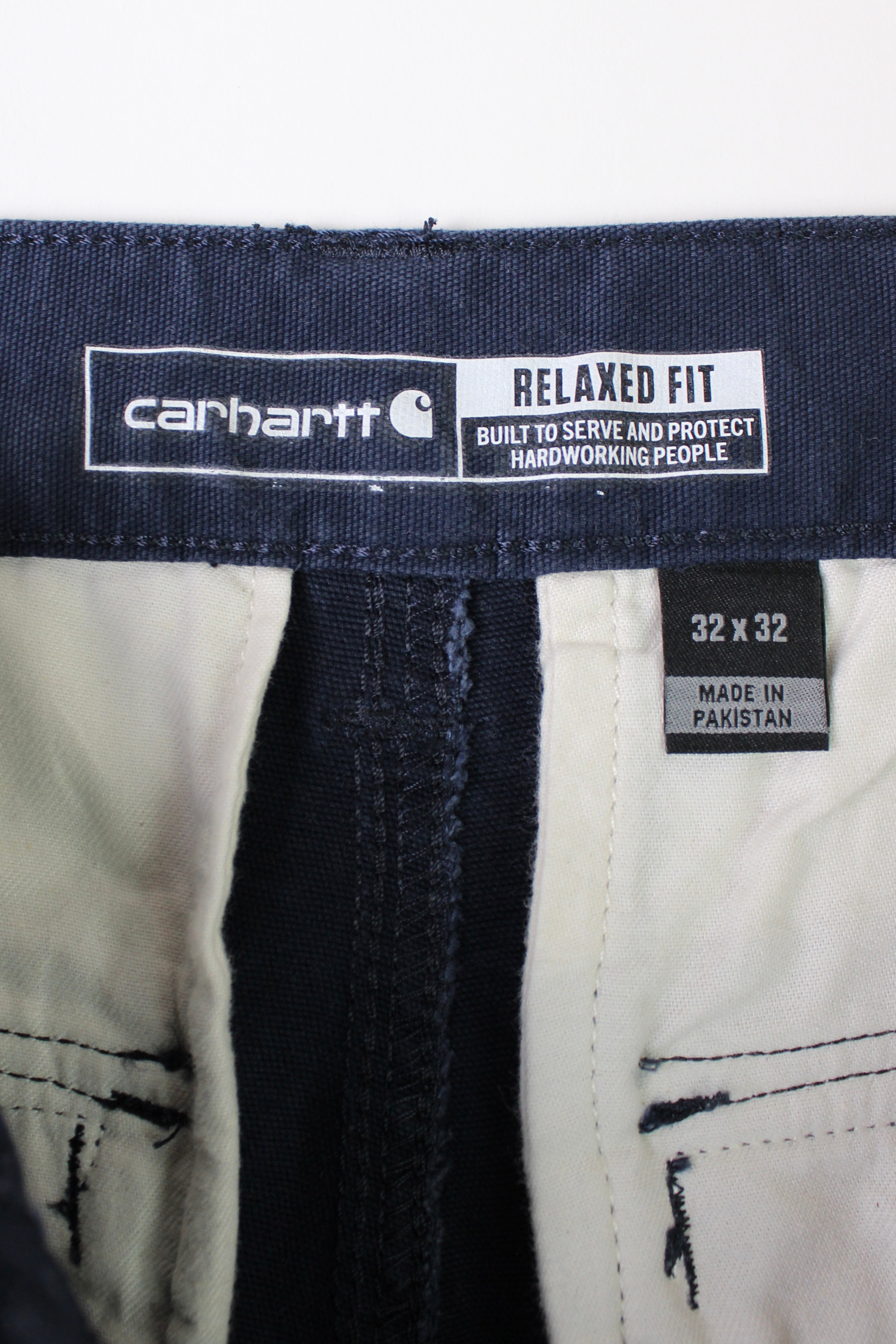 CARHARTT CARGO PANTS BLUE - 32X32