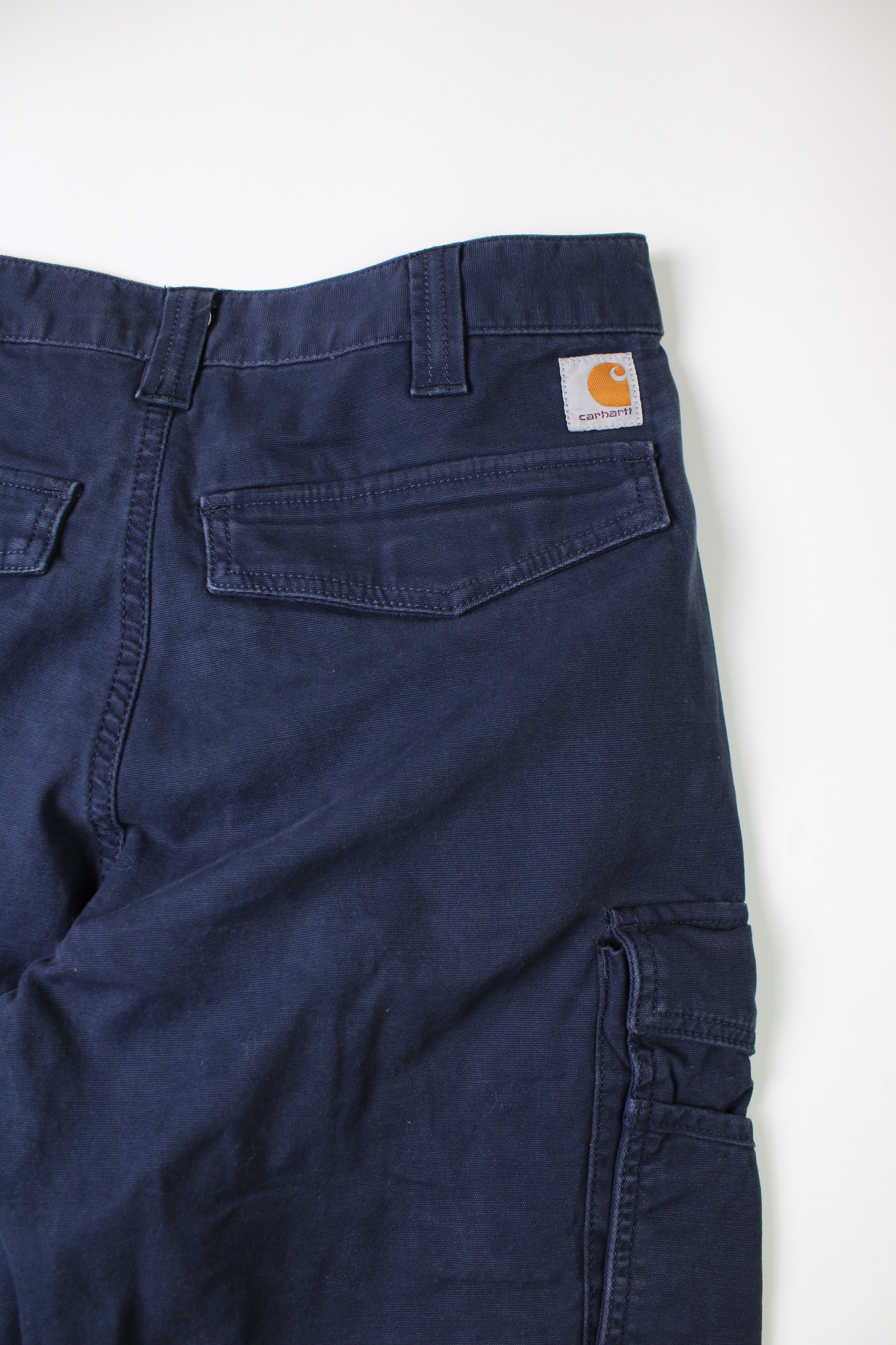 CARHARTT CARGO PANTS BLUE - 32X32