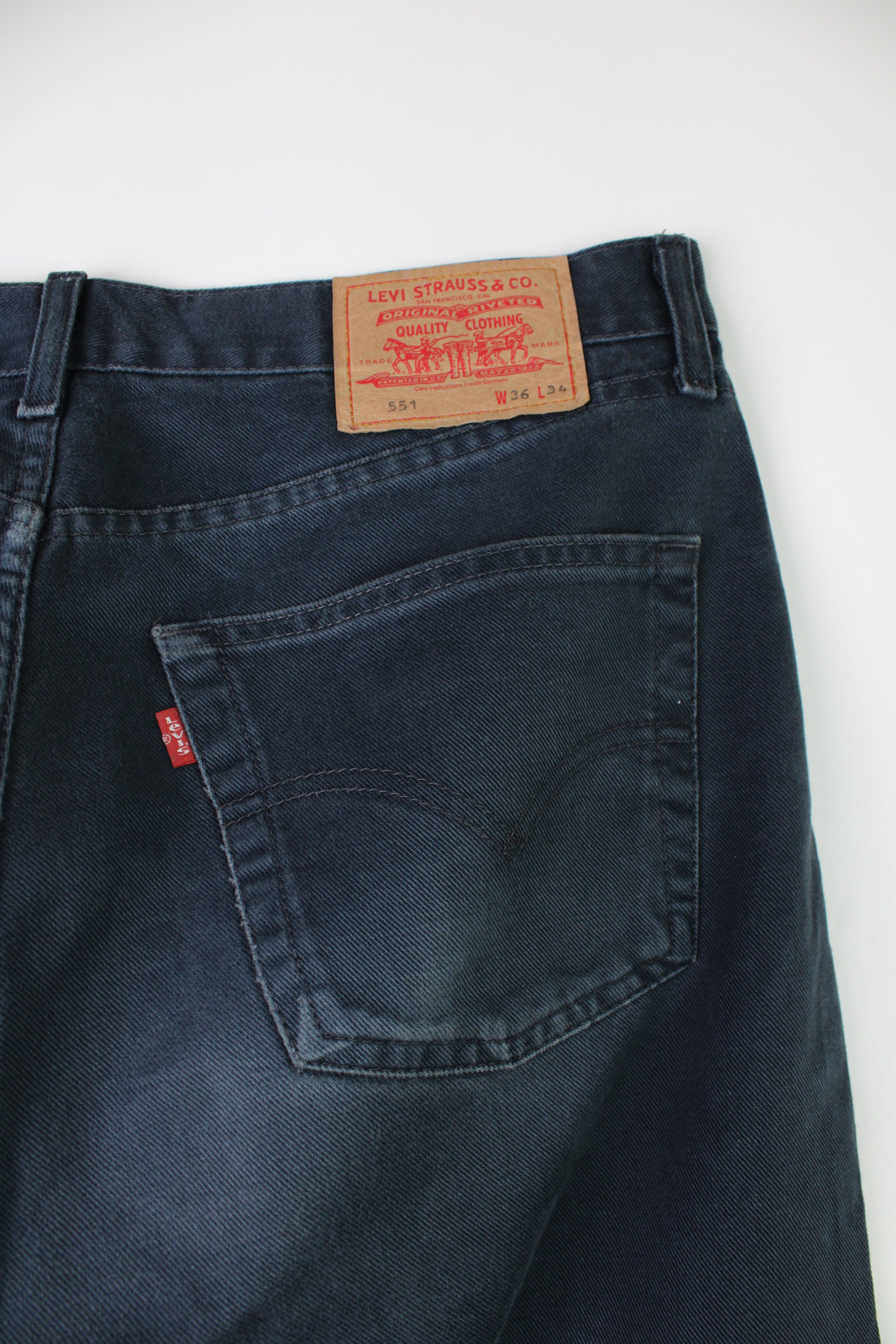 551 VINTAGE DENIM JEANS - 36X34