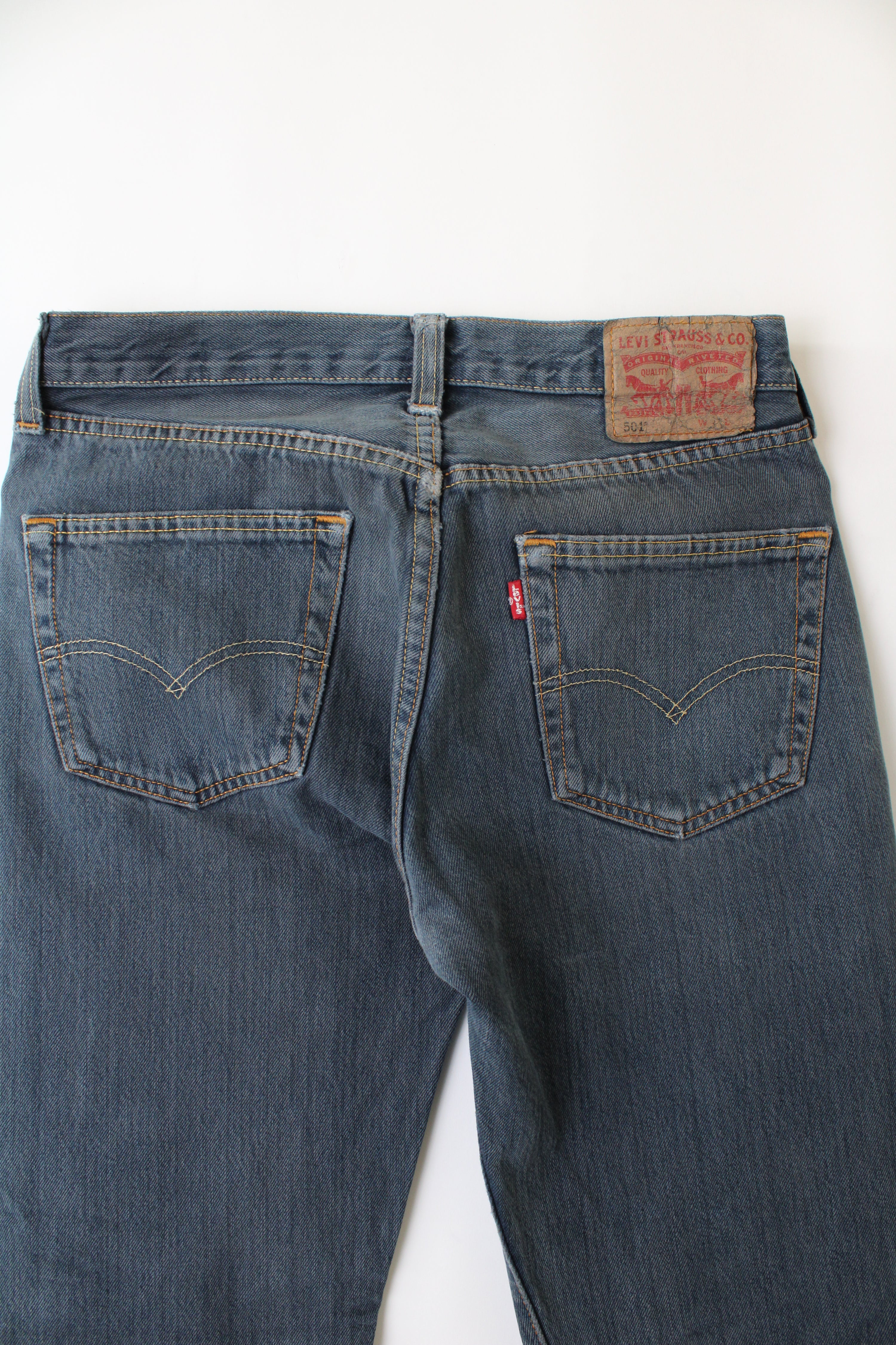 LEVIS 501 VINTAGE JEANS BLUE - W32