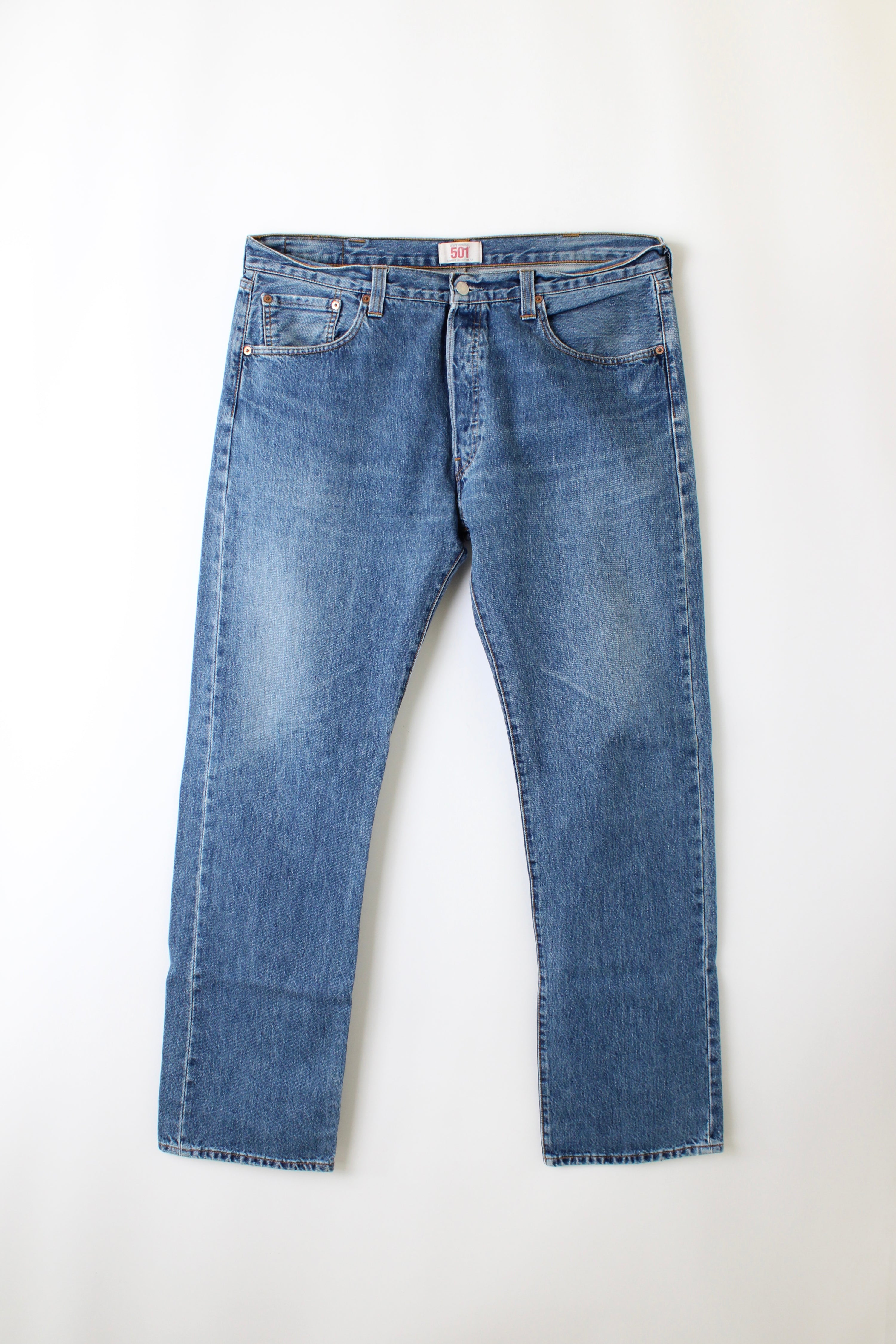 LEVIS 501 VINTAGE JEANS BLUE - W38