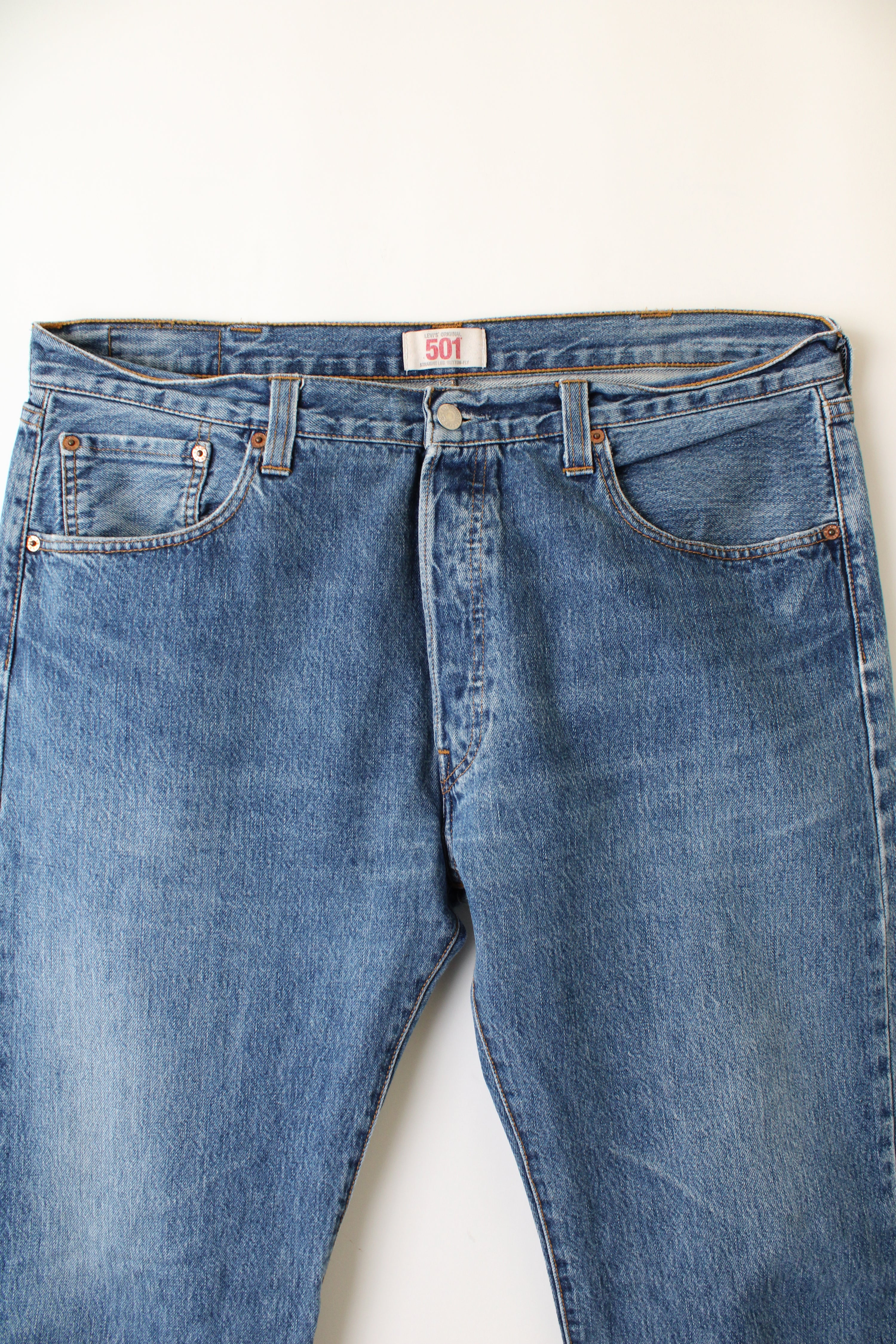 LEVIS 501 VINTAGE JEANS BLUE - W38
