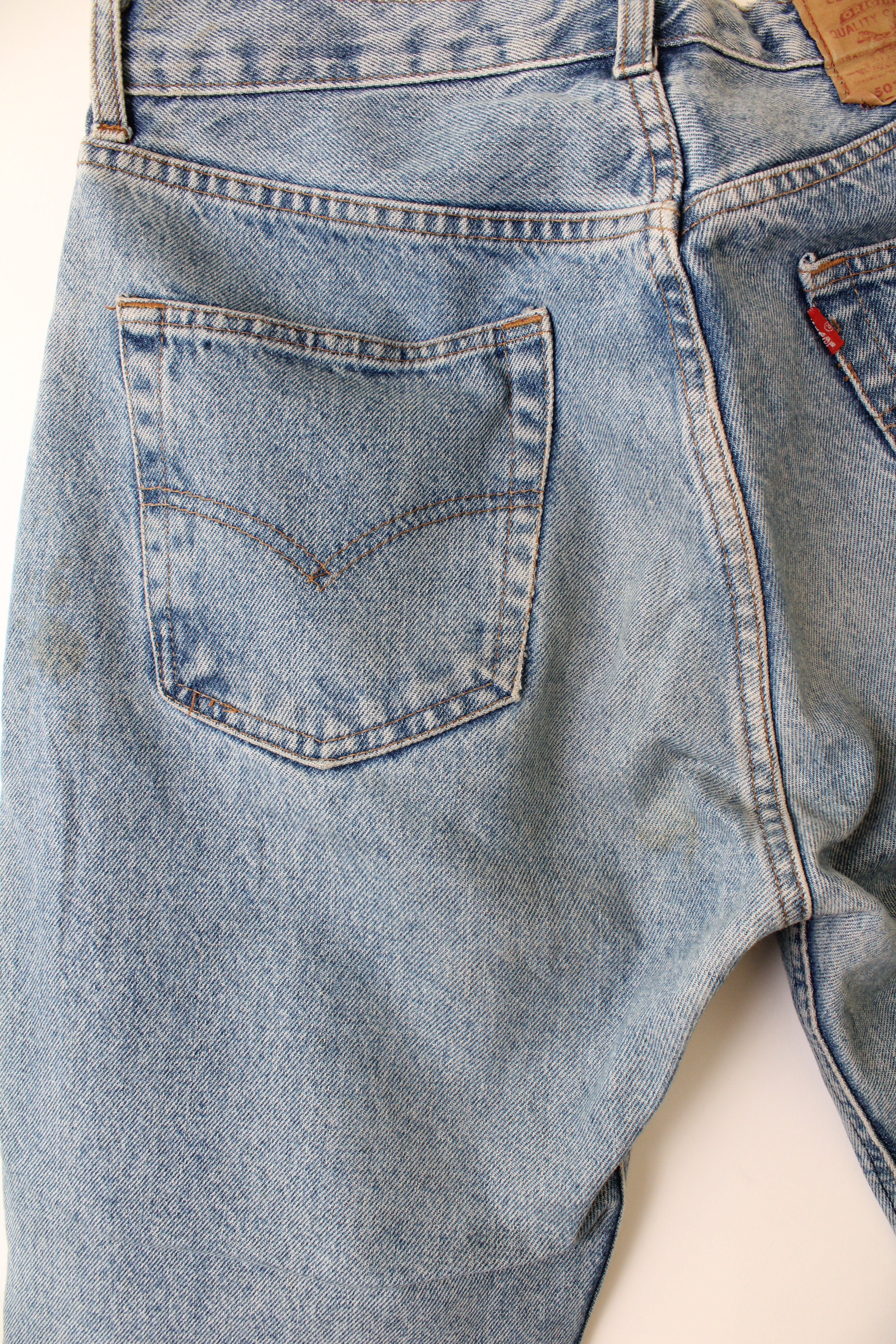 LEVIS 501 XX VINTAGE JEANS MEDIUM WASH MADE IN USA - W32