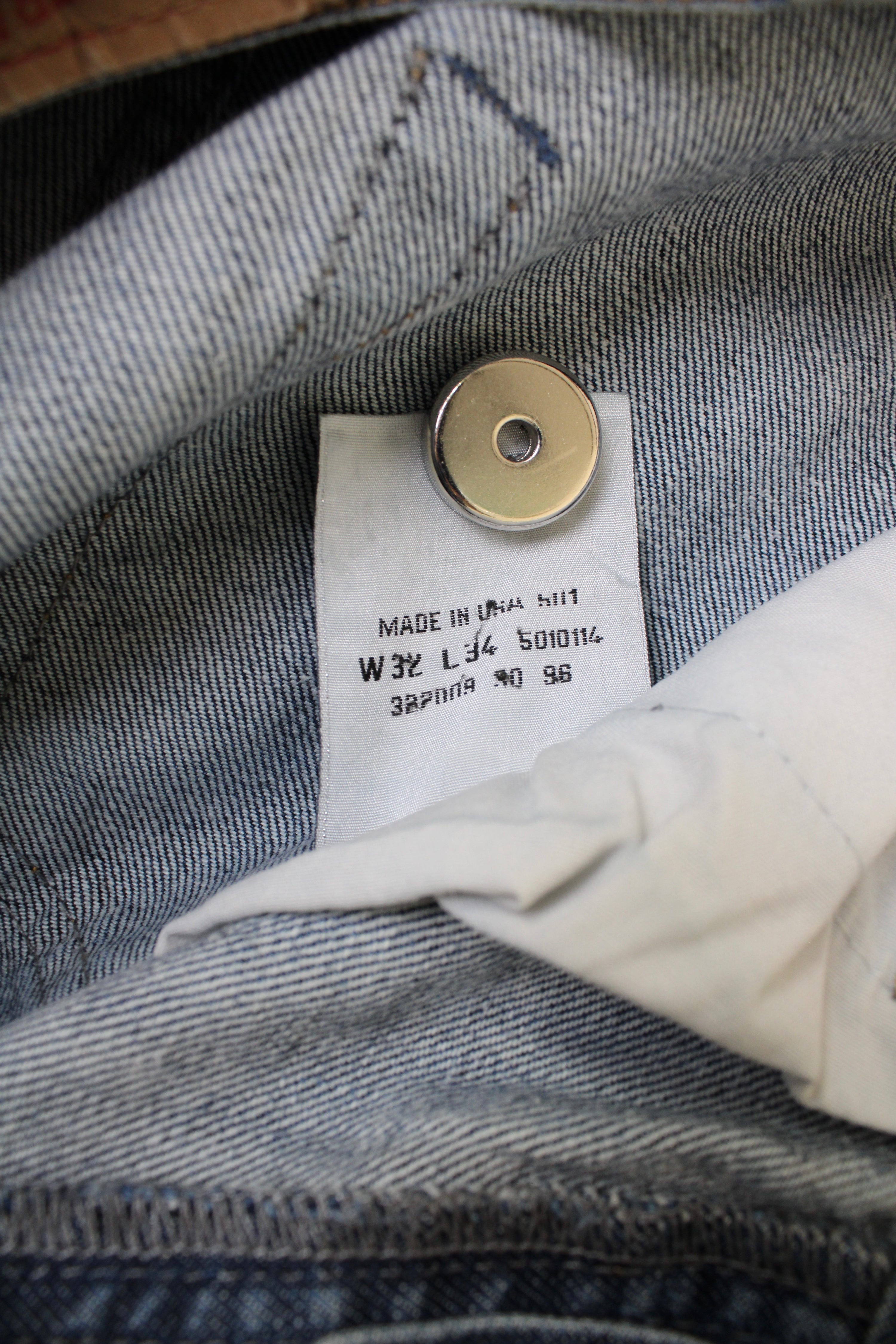 LEVIS 501 VINTAGE JEANS MADE IN USA - W32