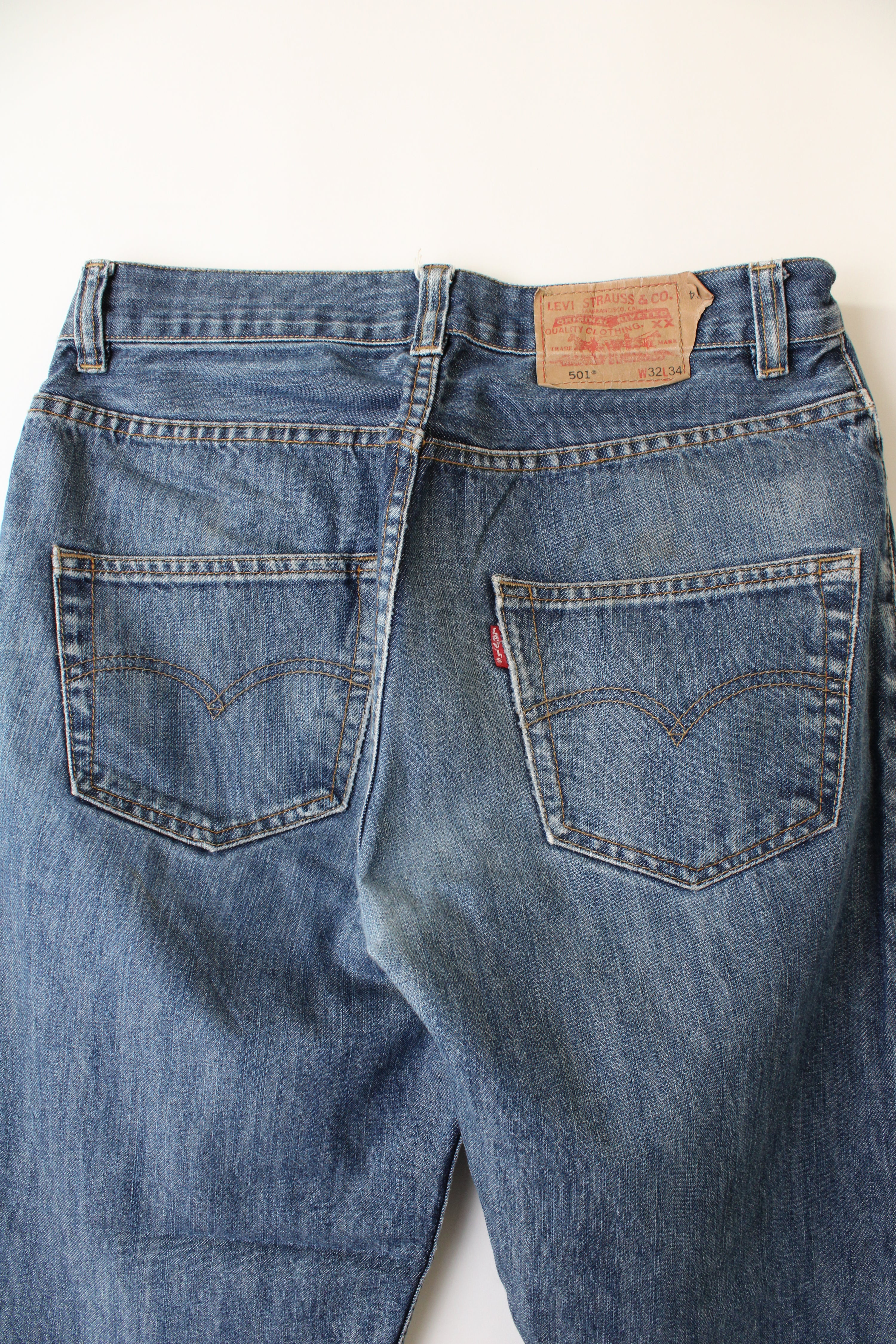LEVIS 501 VINTAGE JEANS MADE IN USA - W32