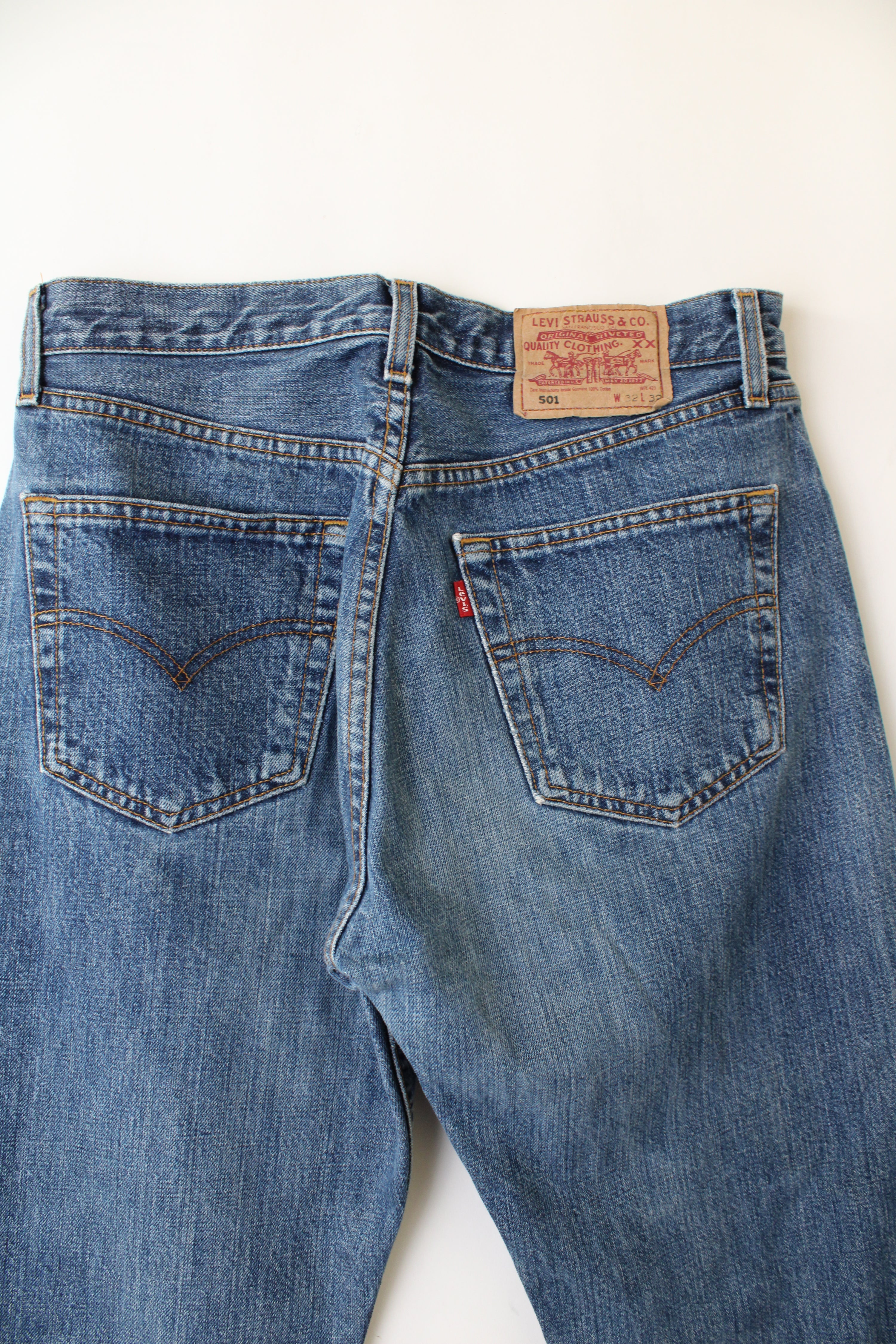 LEVIS 501 VINTAGE JEANS MADE IN USA - W32