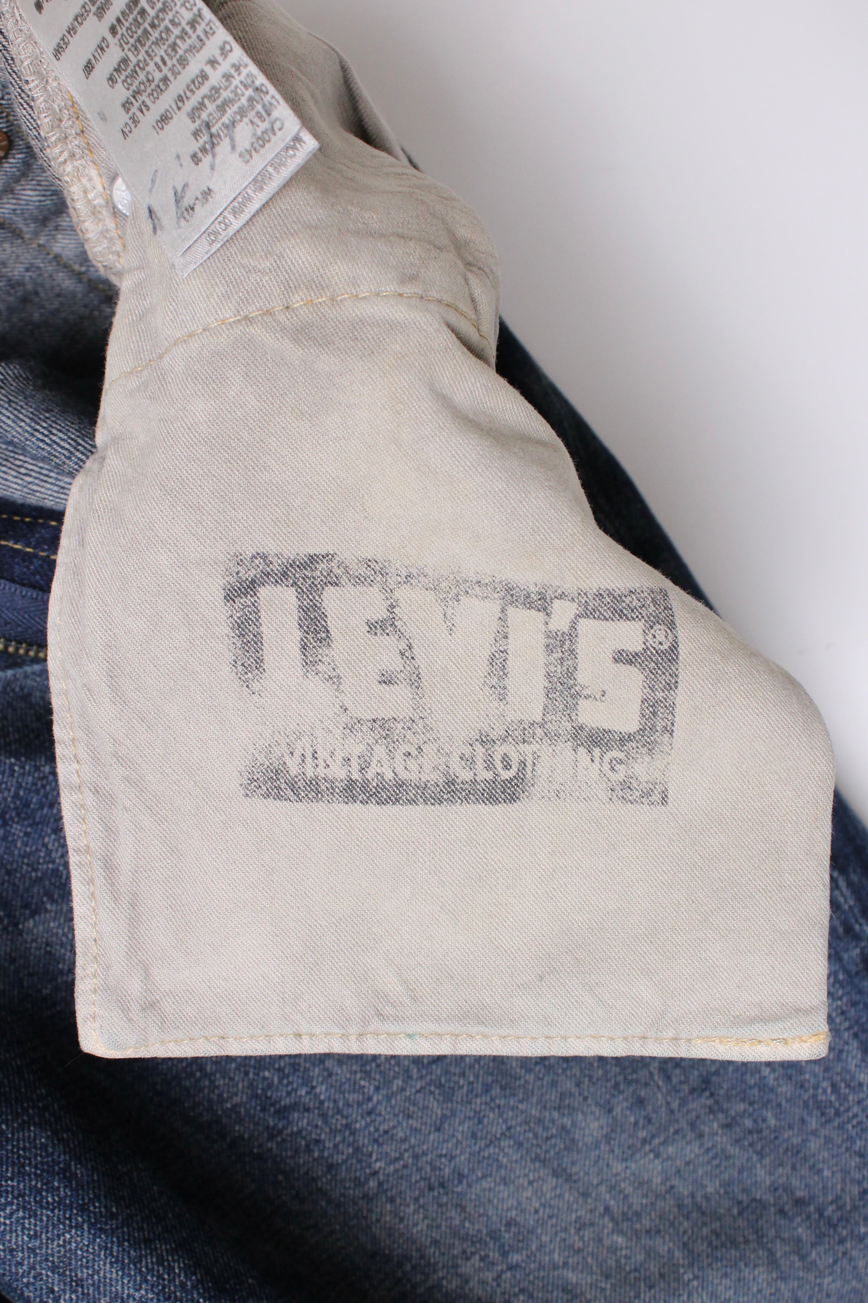LEVIS VINTAGE 501Z XX SELVEDGE DENIM VTG BIG E - W31