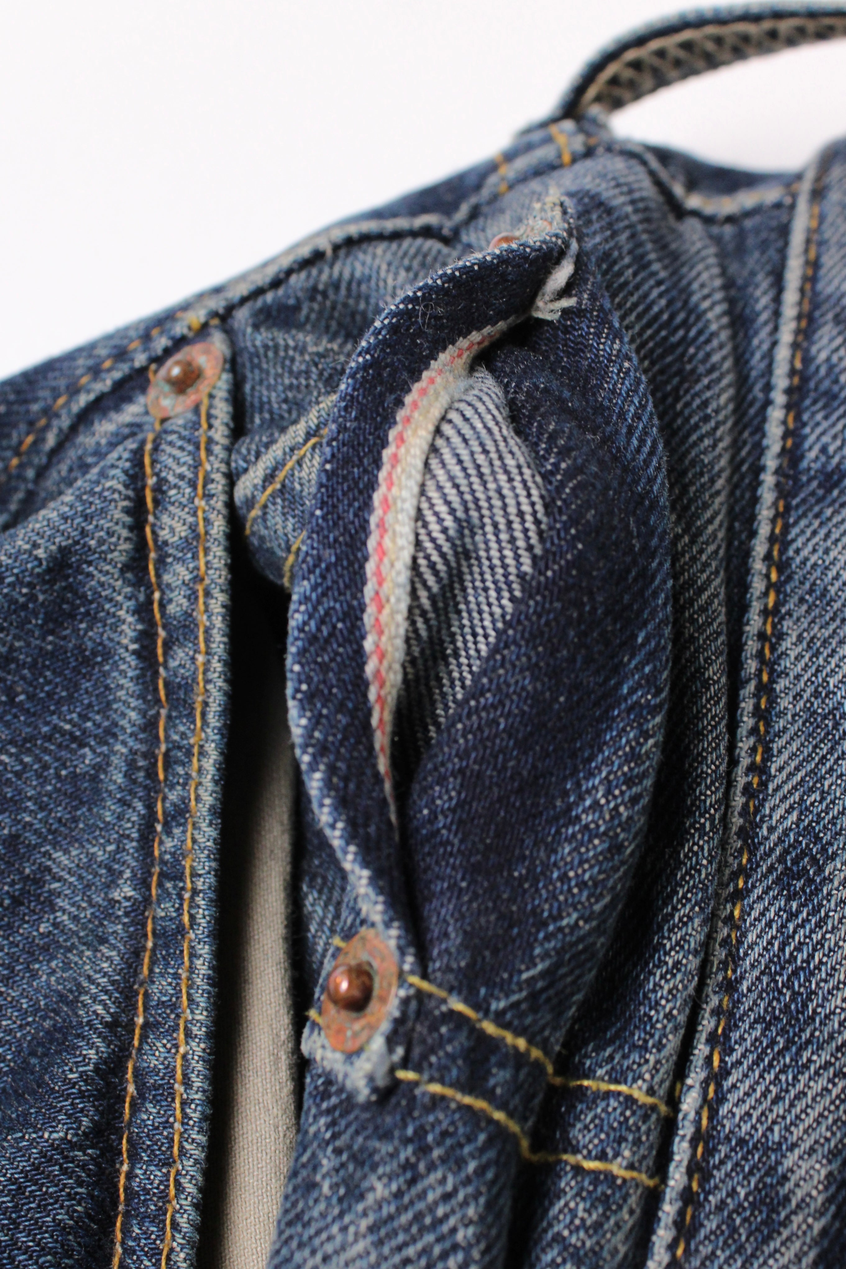 LEVIS VINTAGE 501Z XX SELVEDGE DENIM VTG BIG E - W31