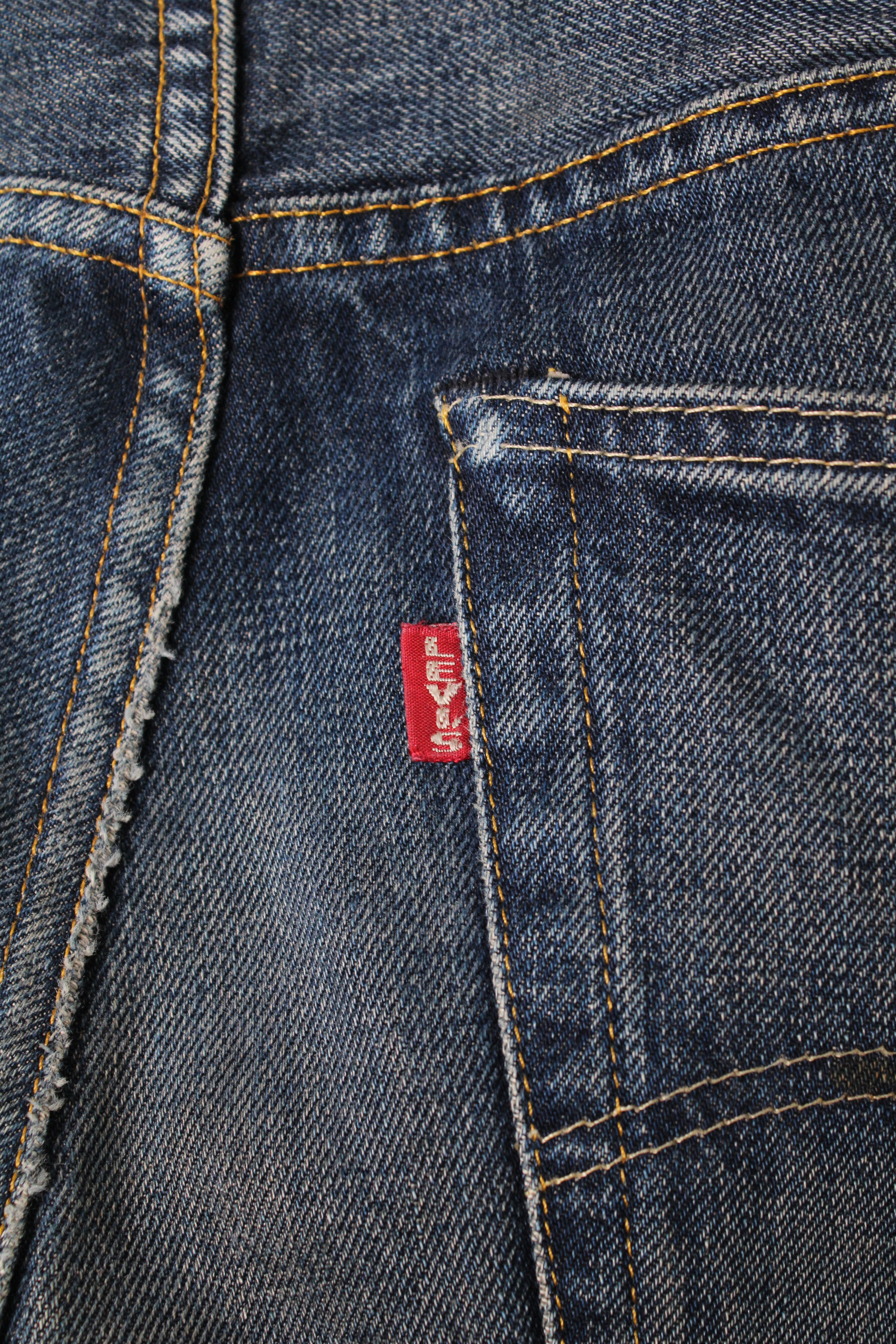 LEVIS VINTAGE 501Z XX SELVEDGE DENIM VTG BIG E - W31
