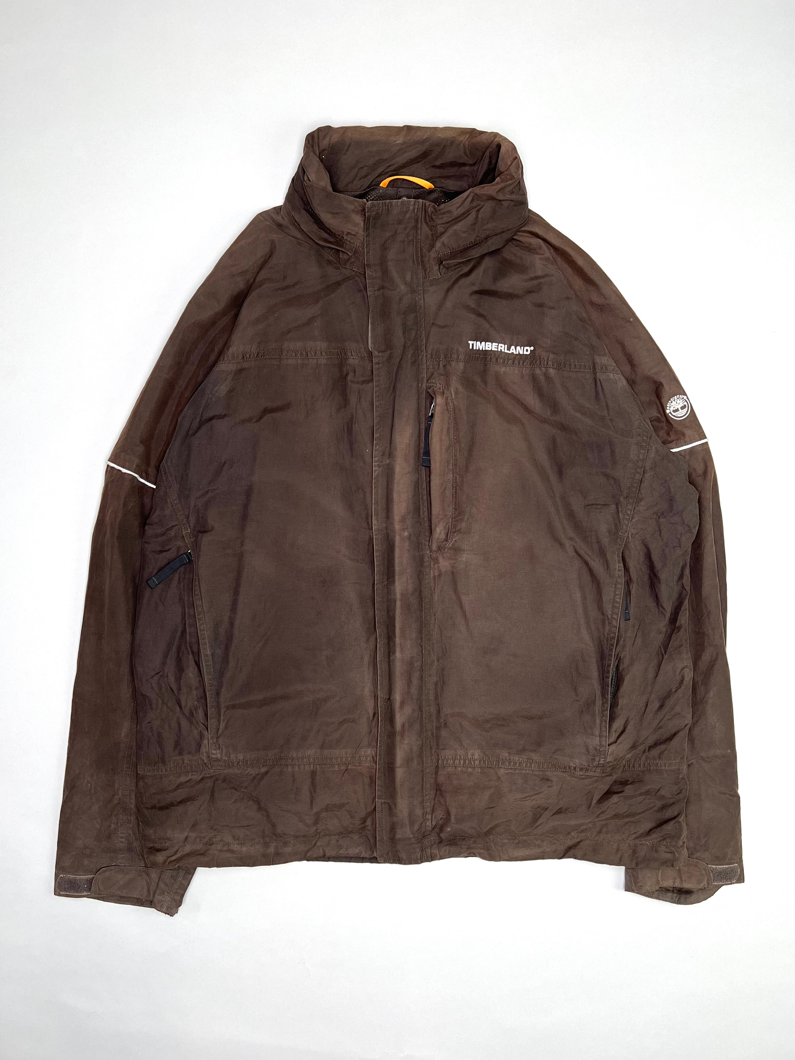 TIMBERLAND VINTAGE COTTON JACKET BROWN - L