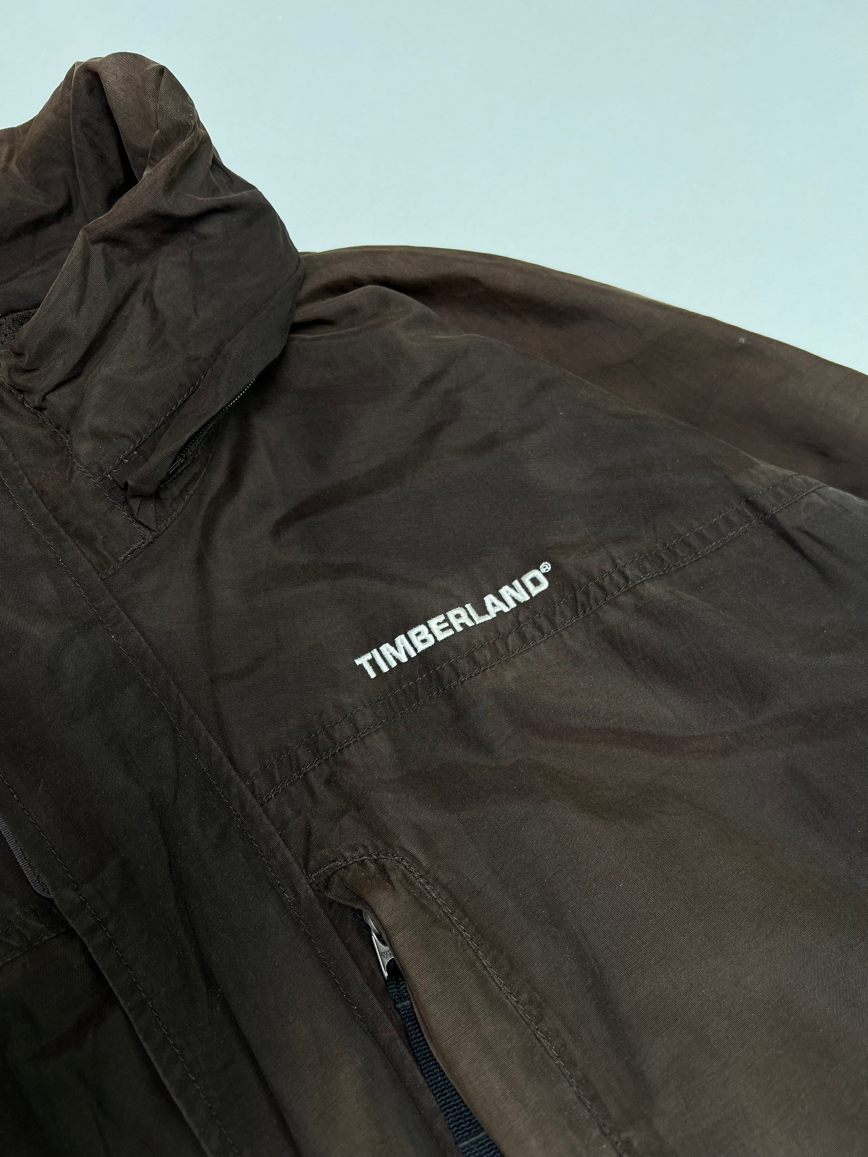 TIMBERLAND VINTAGE COTTON JACKET BROWN - L