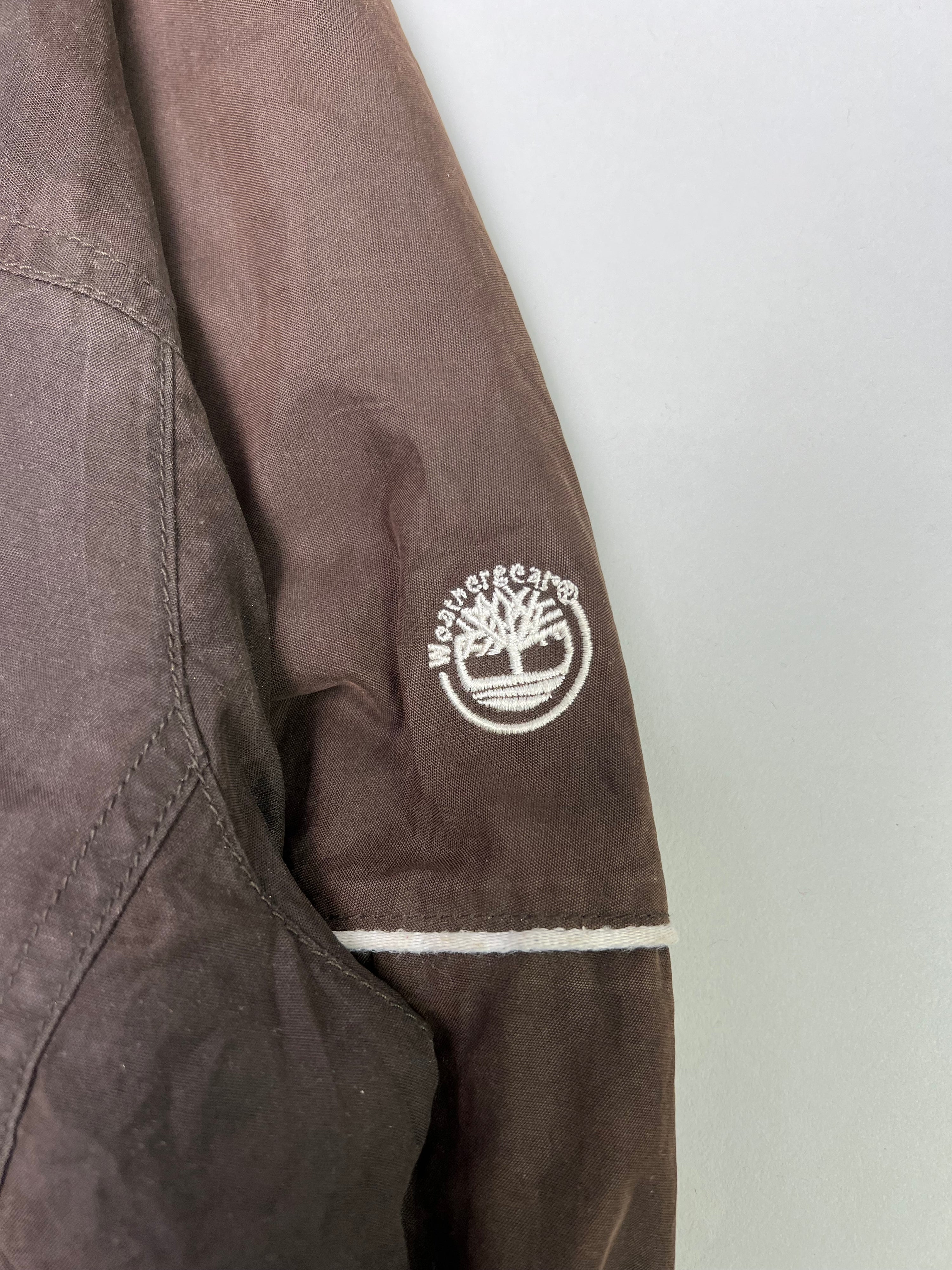 TIMBERLAND VINTAGE COTTON JACKET BROWN - L