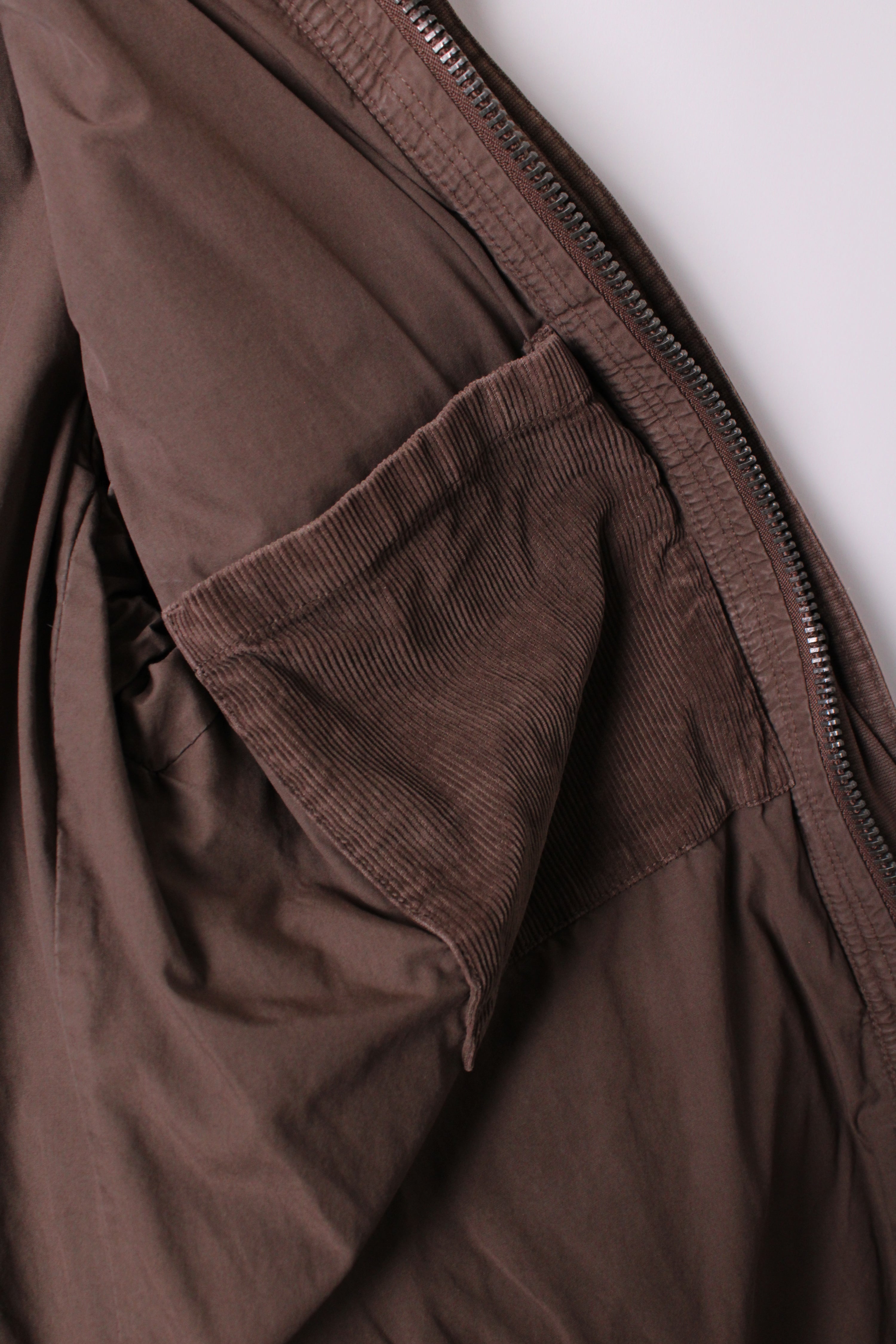 RALPH LAUREN CORDUROY FIELD JACKET BROWN - S