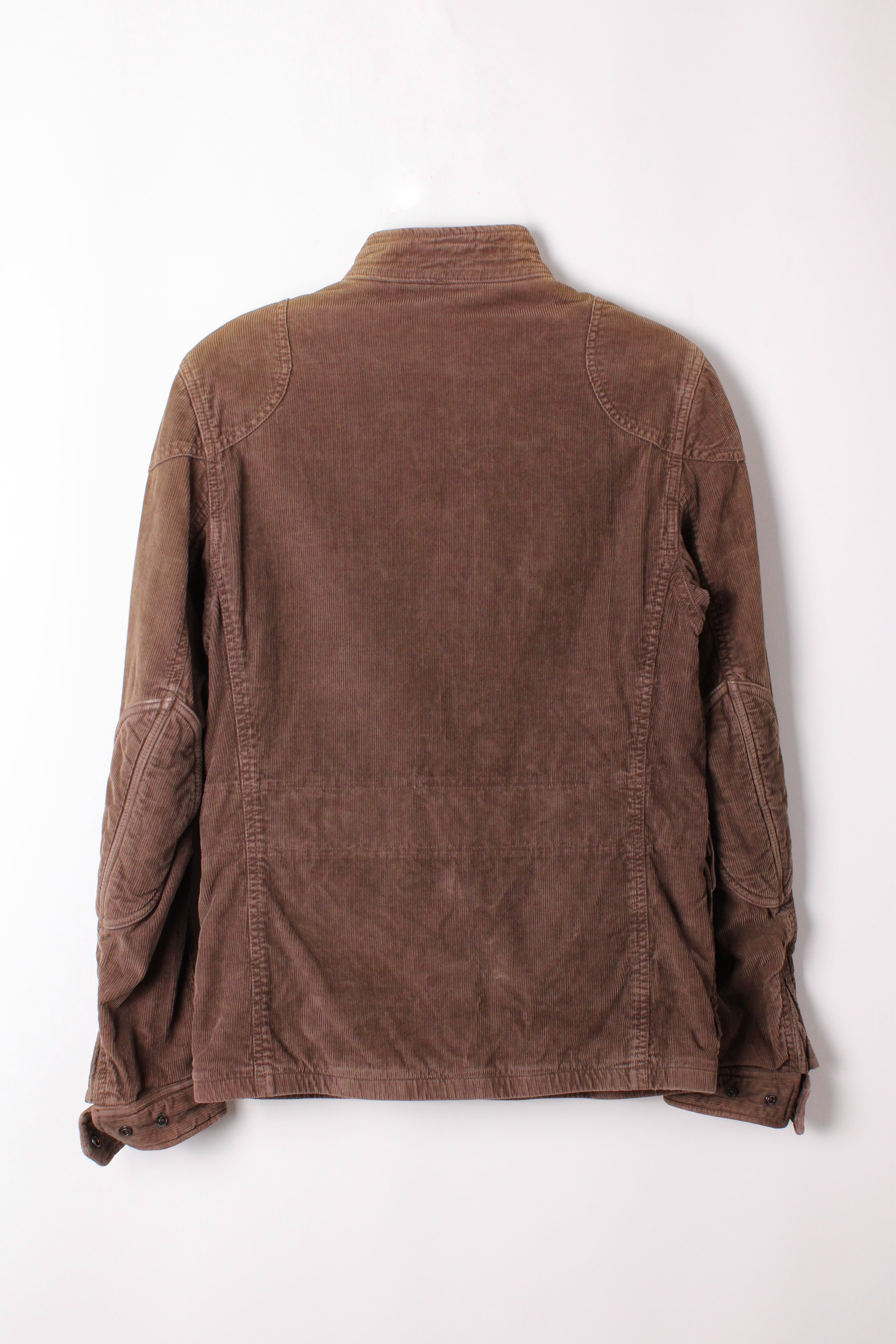 RALPH LAUREN CORDUROY FIELD JACKET BROWN - S