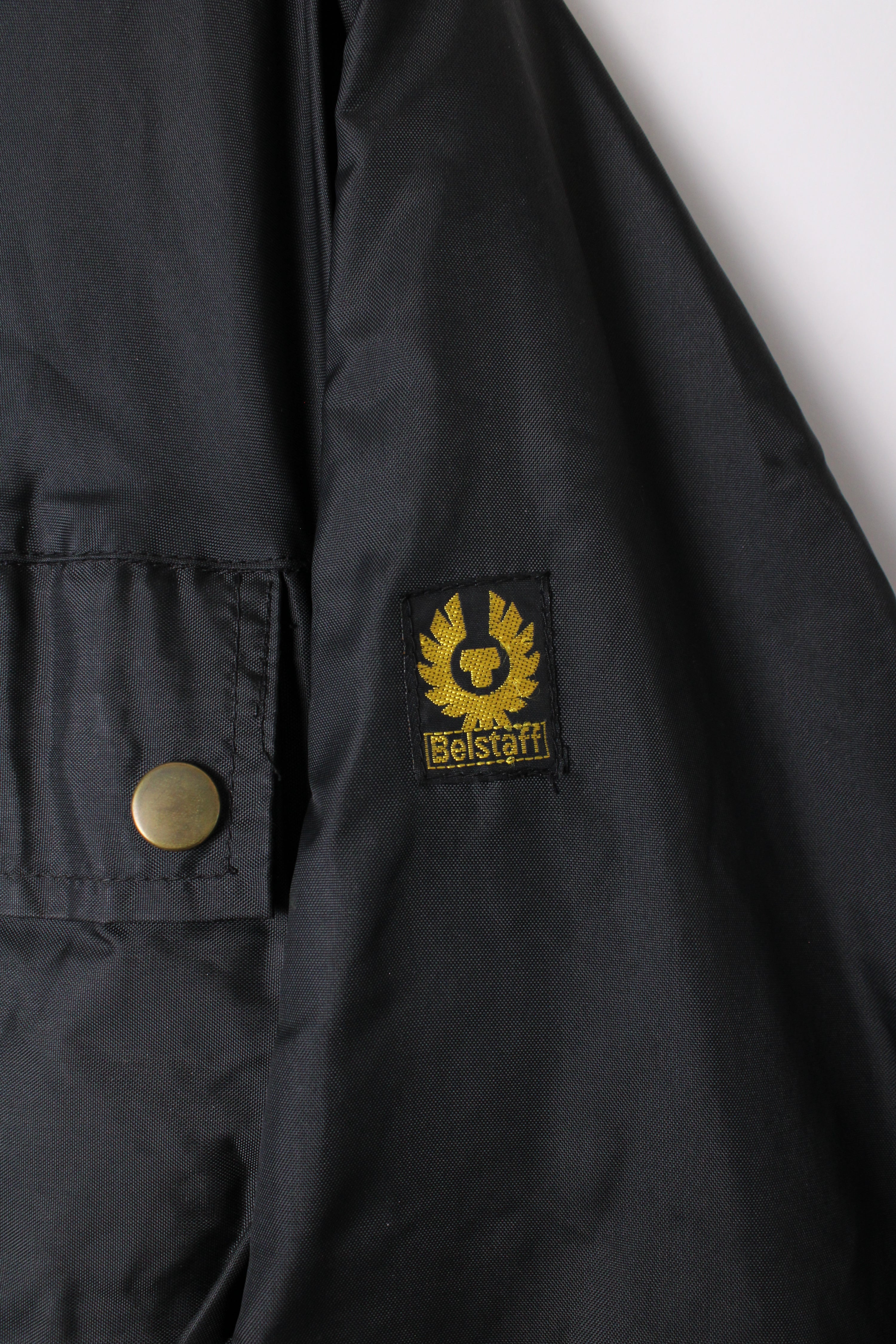 BELSTAFF TRIALMASTER NYLON JACKET BLACK - S