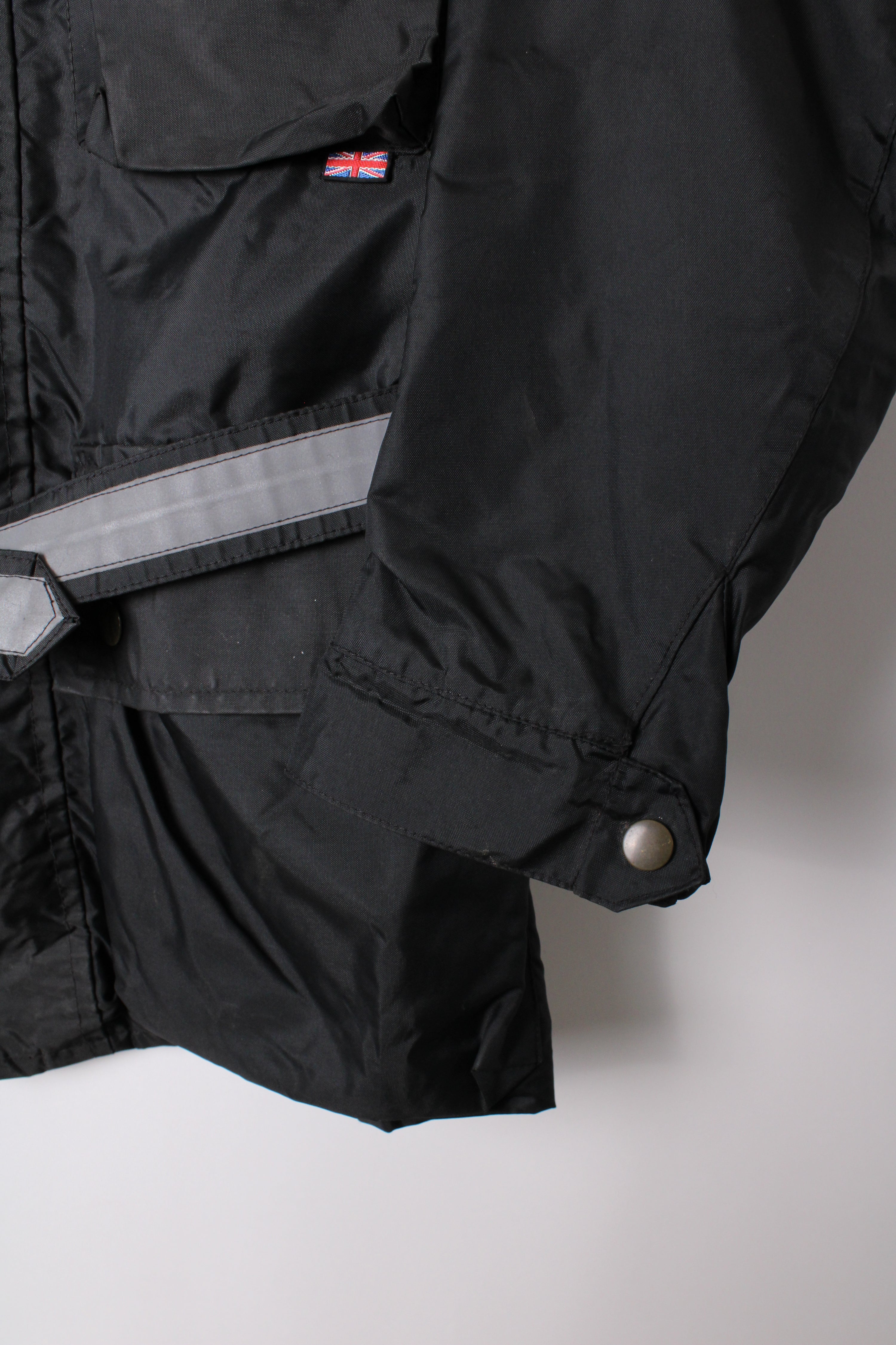 BELSTAFF TRIALMASTER NYLON JACKET BLACK - S