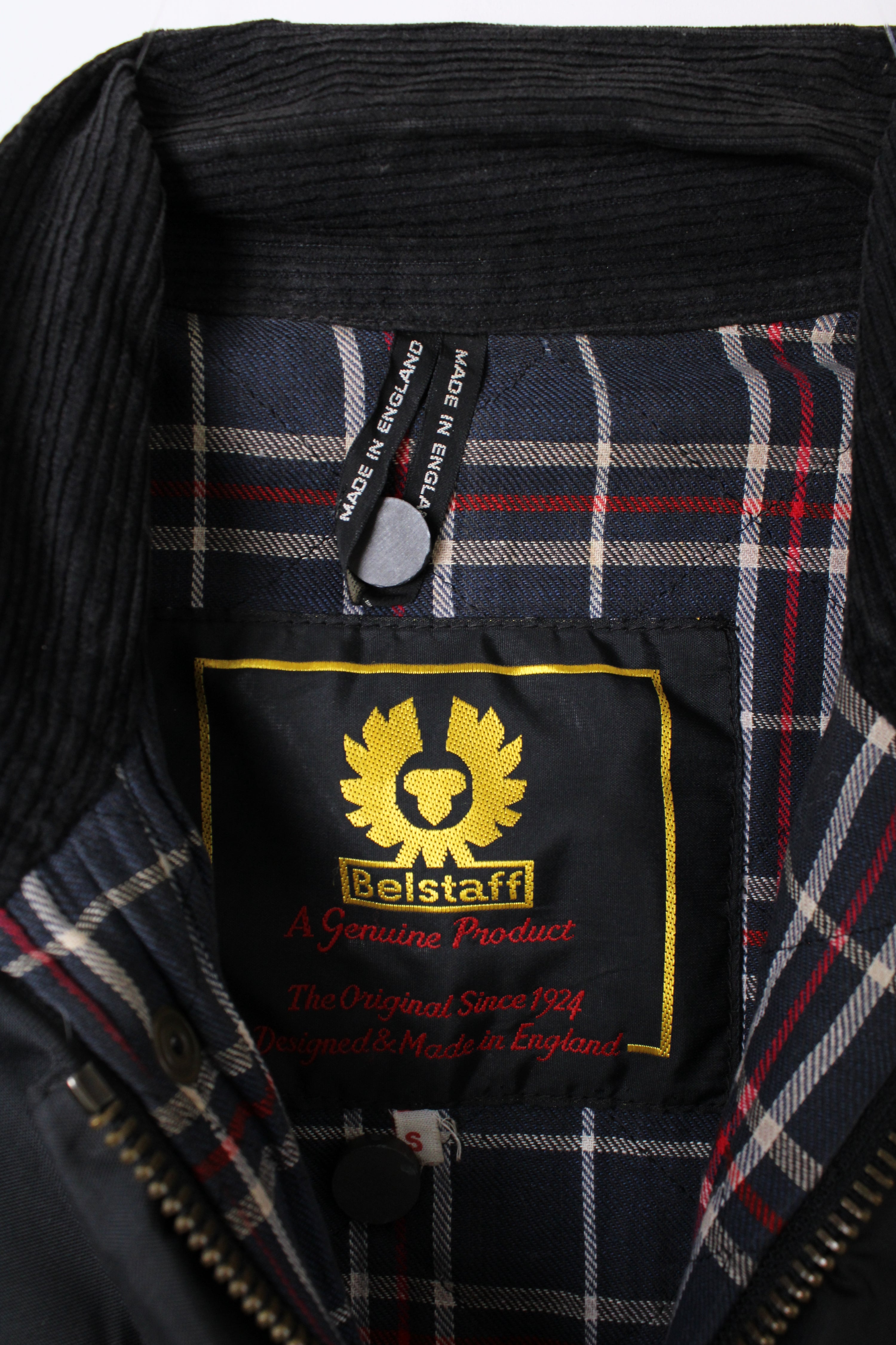 BELSTAFF TRIALMASTER NYLON JACKET BLACK - S