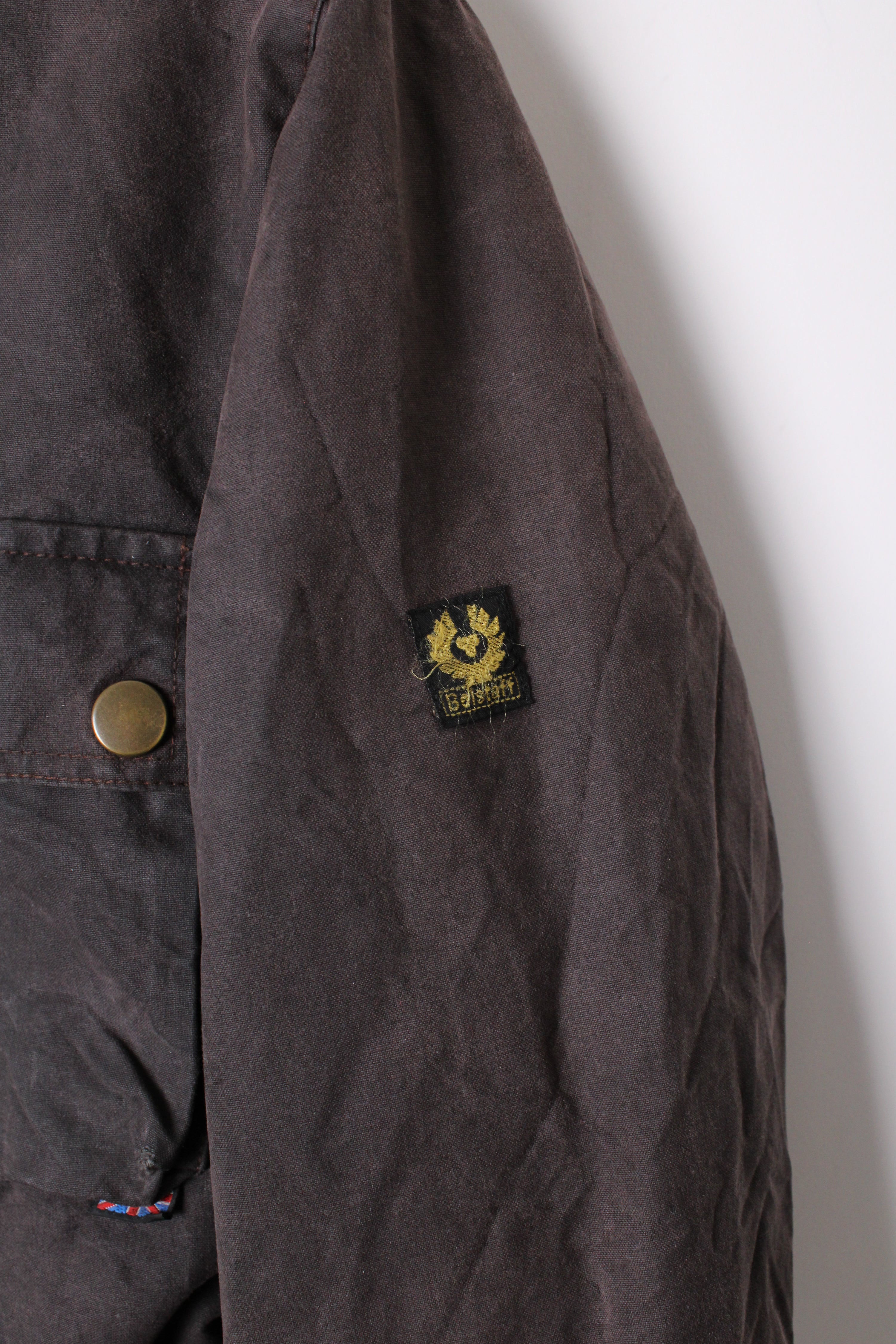 BELSTAFF TRIALMASTER COTTON WAXED JACKET GRAY - XS/S