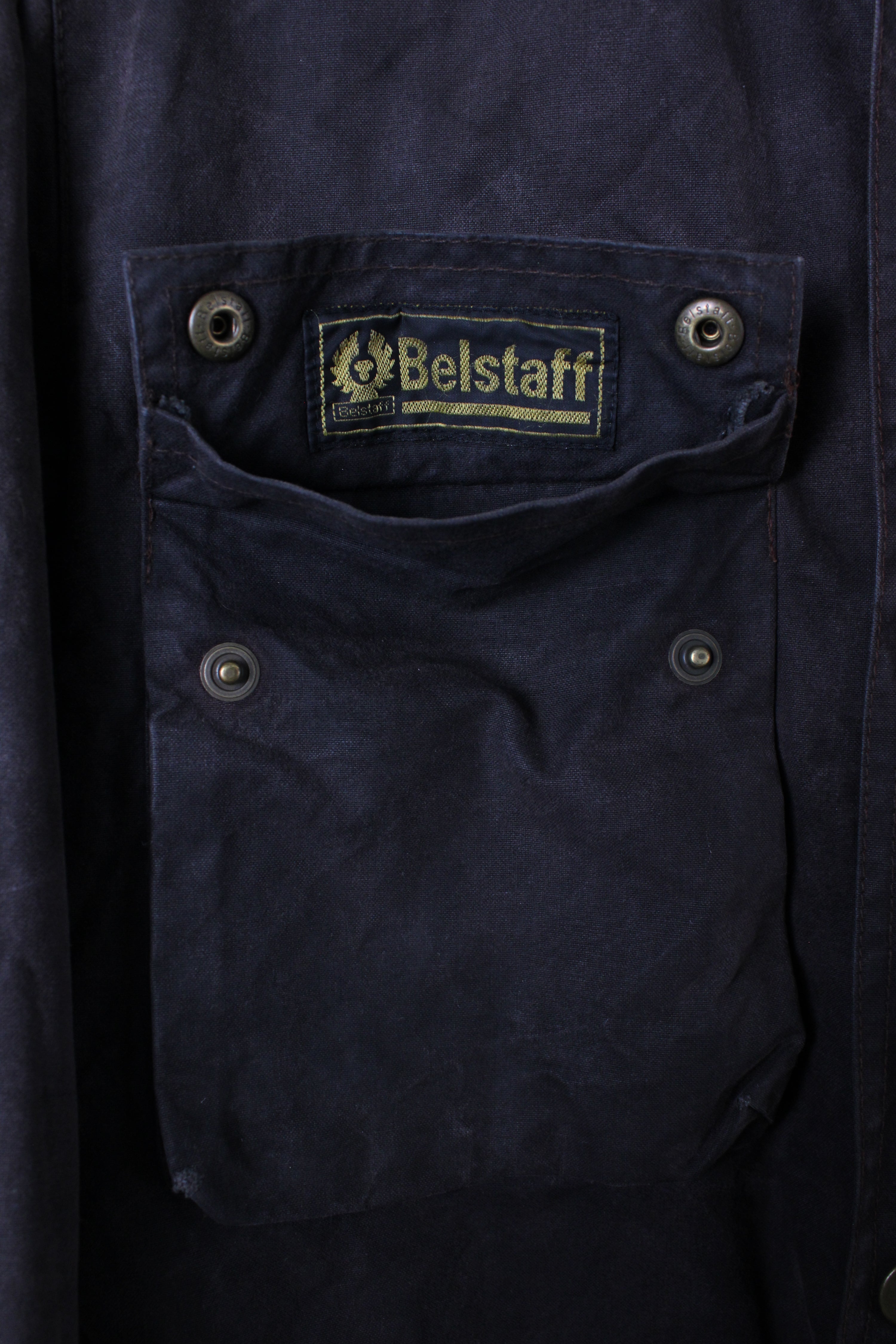 BELSTAFF TRIALMASTER COTTON WAXED JACKET GRAY - XS/S