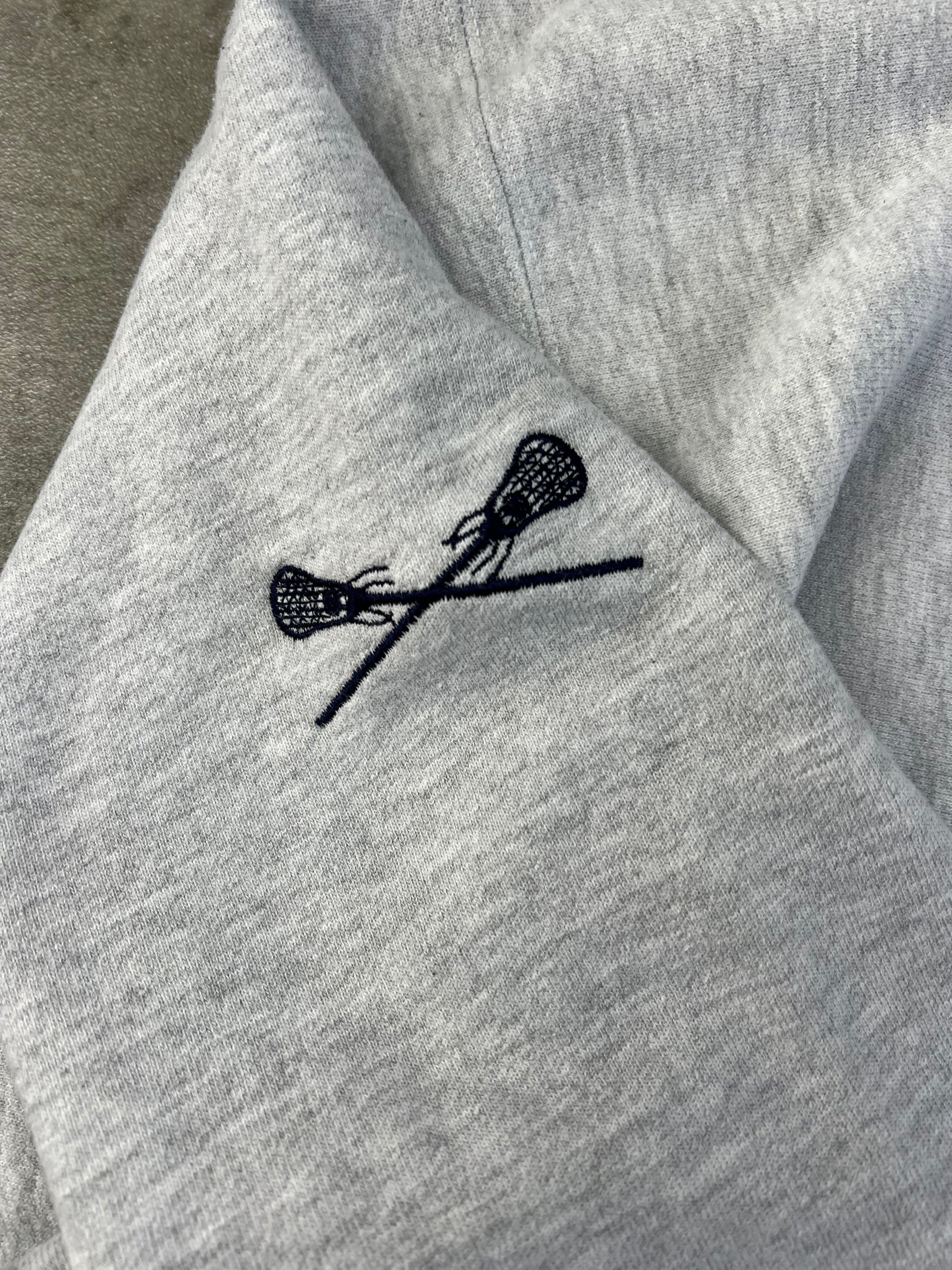 CHAMPION UTICH LACROSSE HOODIE GREY - L