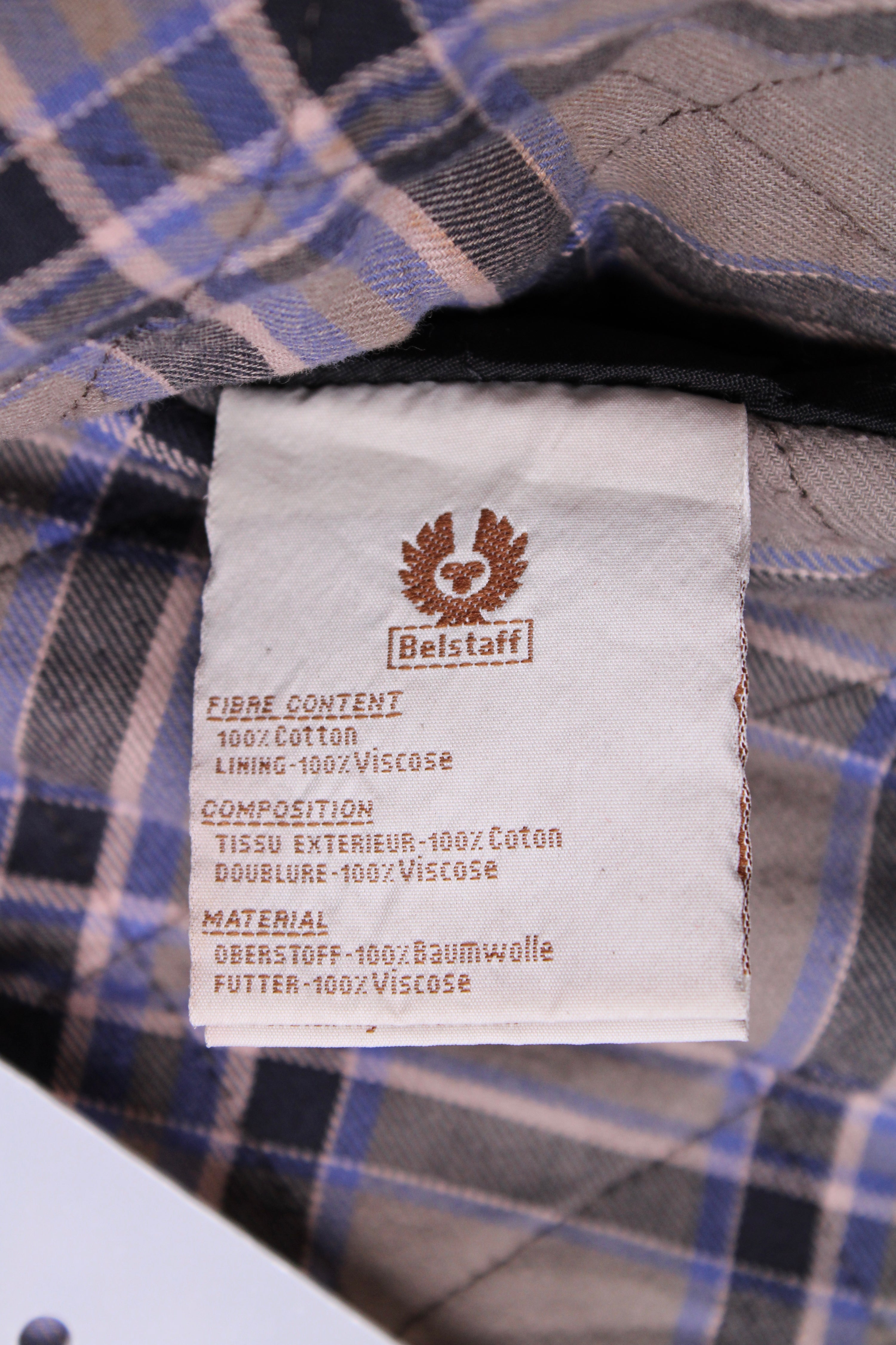 BELSTAFF TRIALMASTER COTTON WAXED JACKET GRAY - XS/S