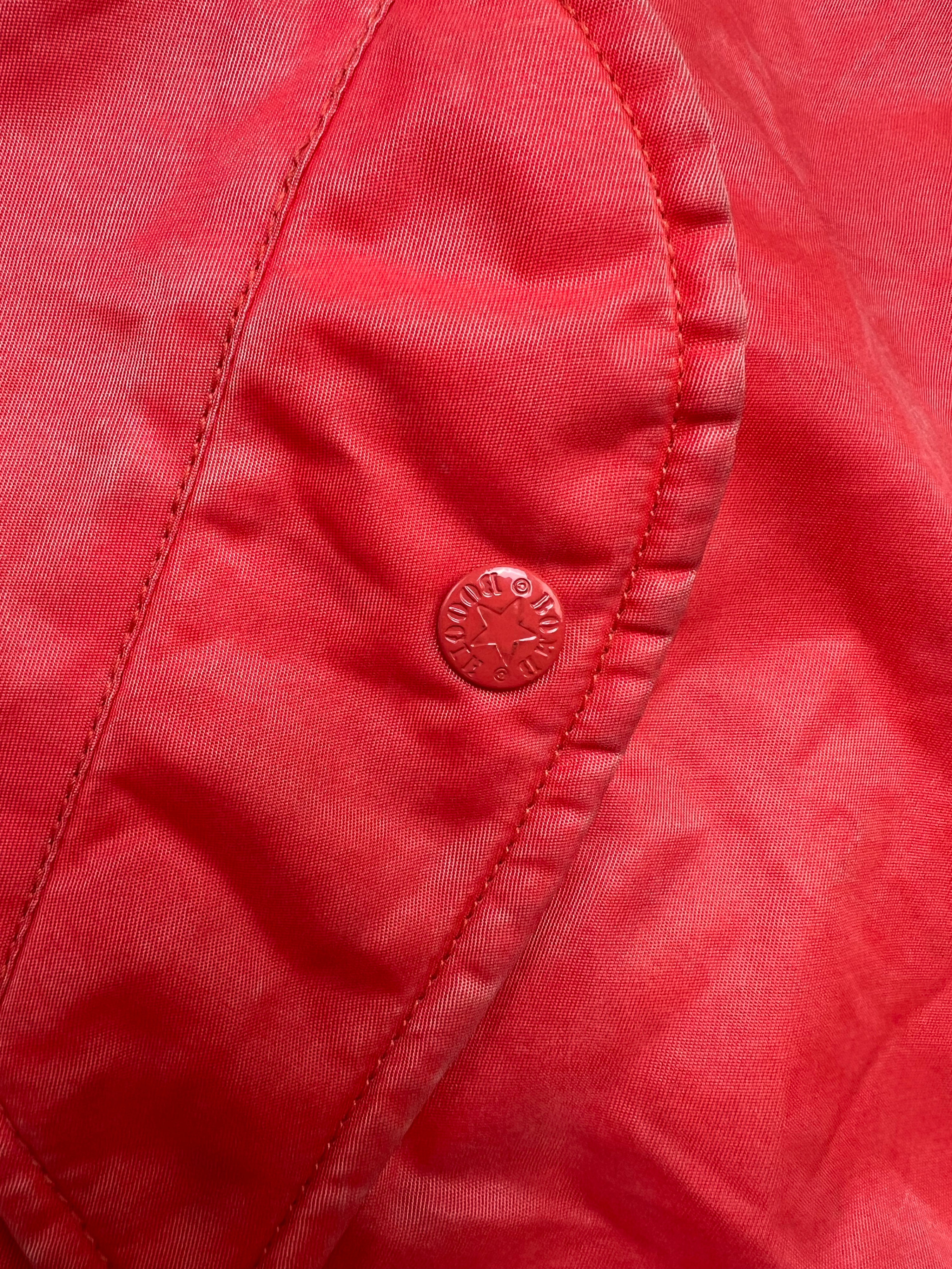 VINTAGE BOMBER MA-1 BOMB BOOGIE JACKET FADED RED - L
