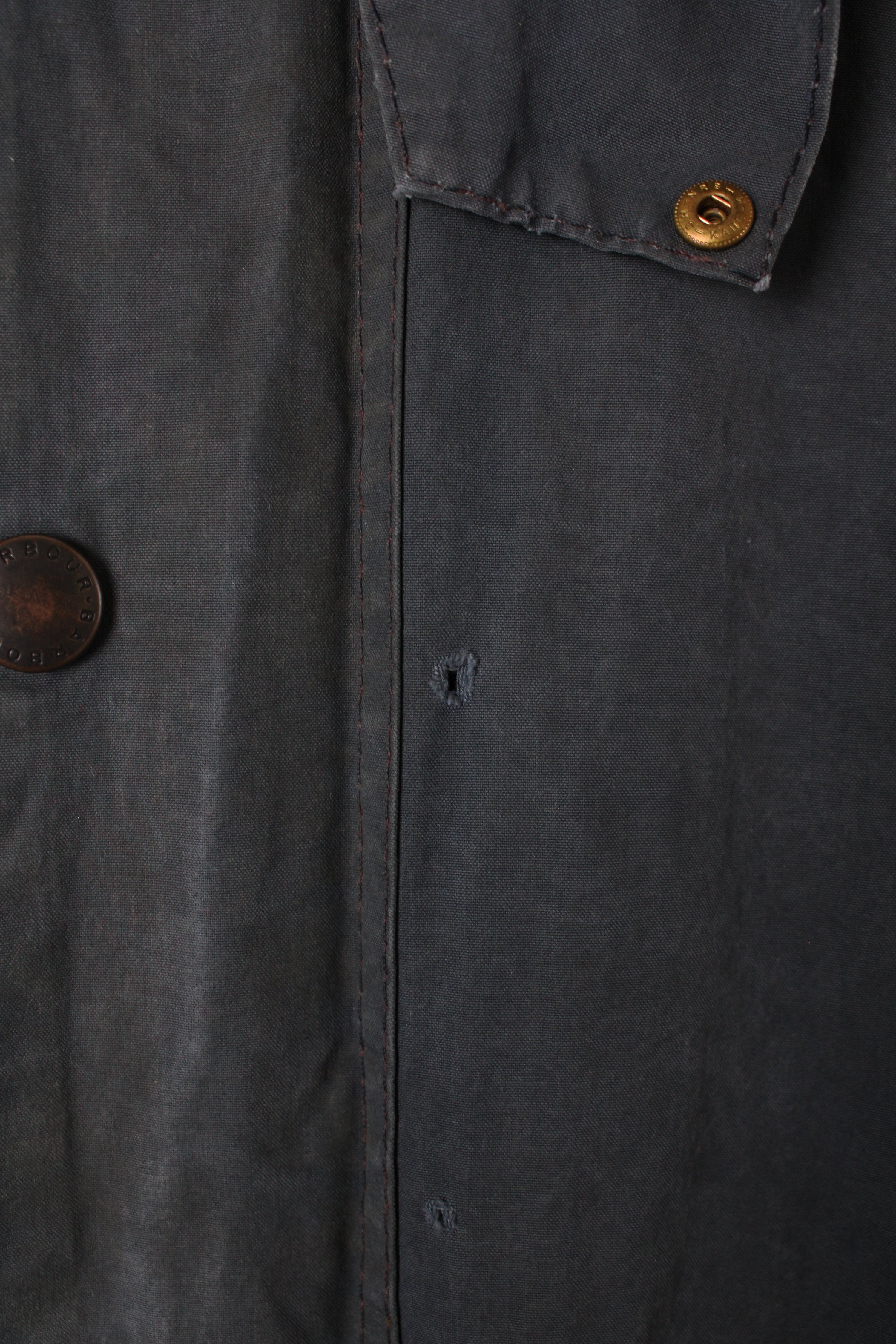 BARBOUR BEDALE WAXED JACKET BLUE - XS/S