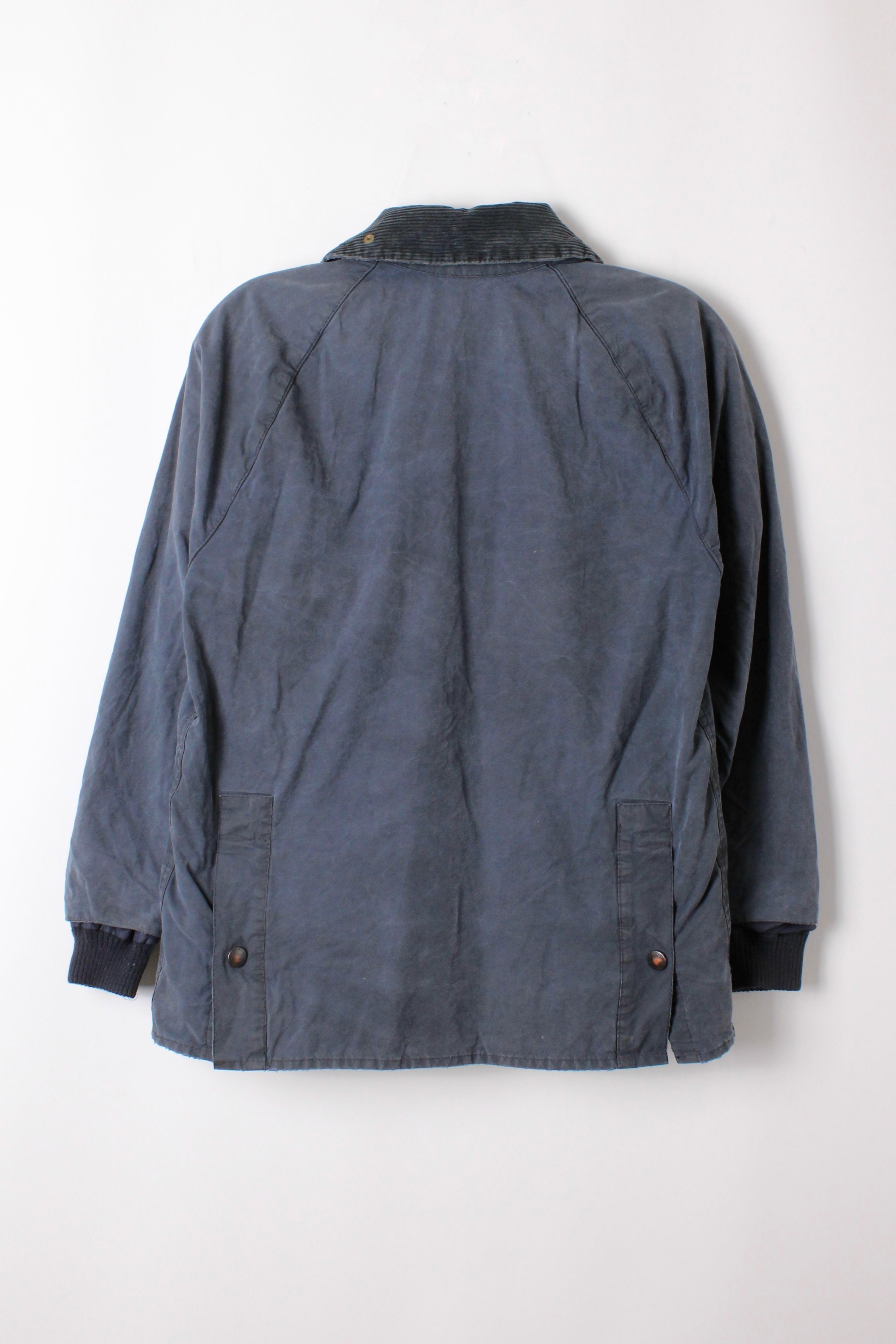 BARBOUR BEDALE WAXED JACKET BLUE - XS/S