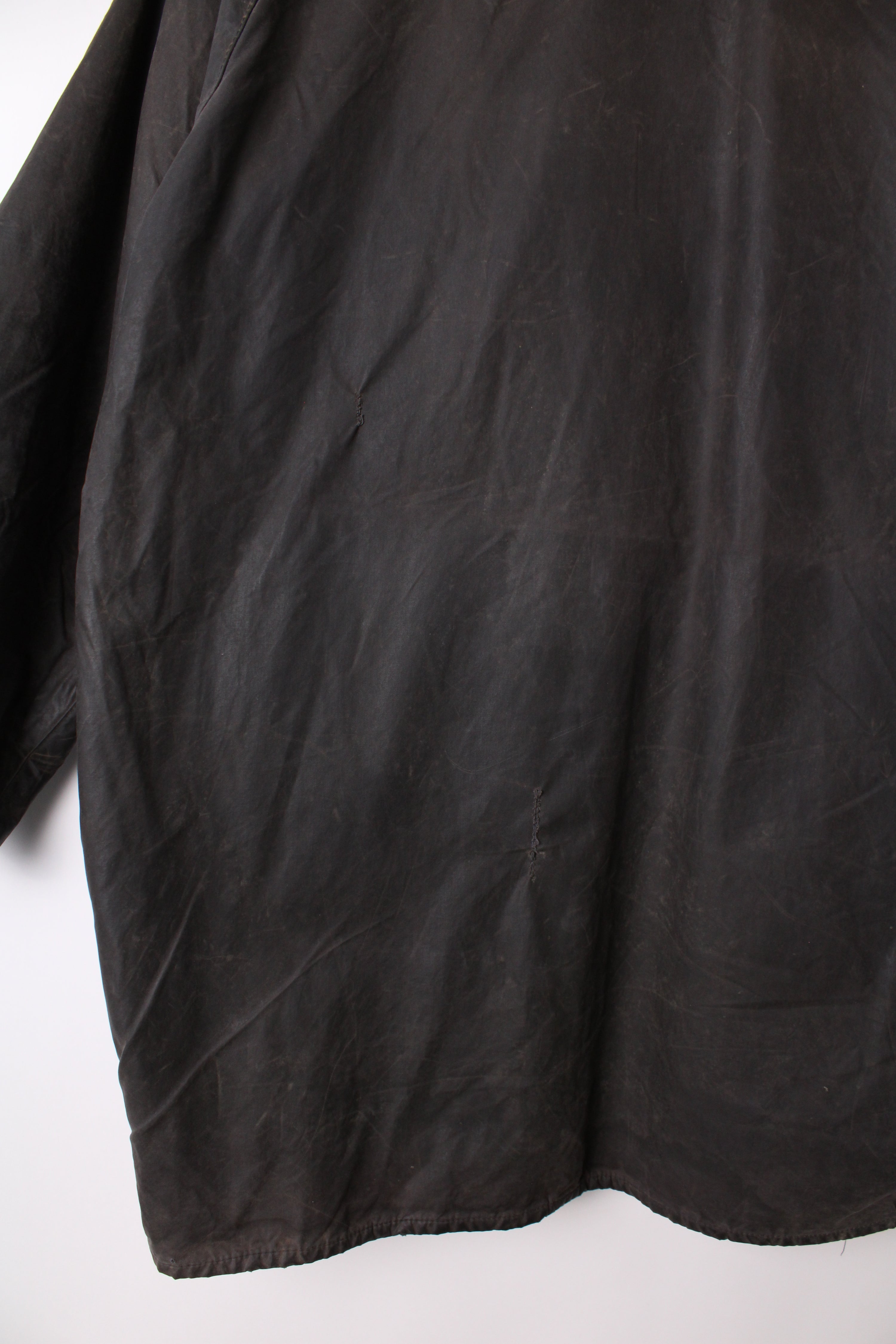 BARBOUR BEAUFORT WAXED JACKET BLUE - L/XL