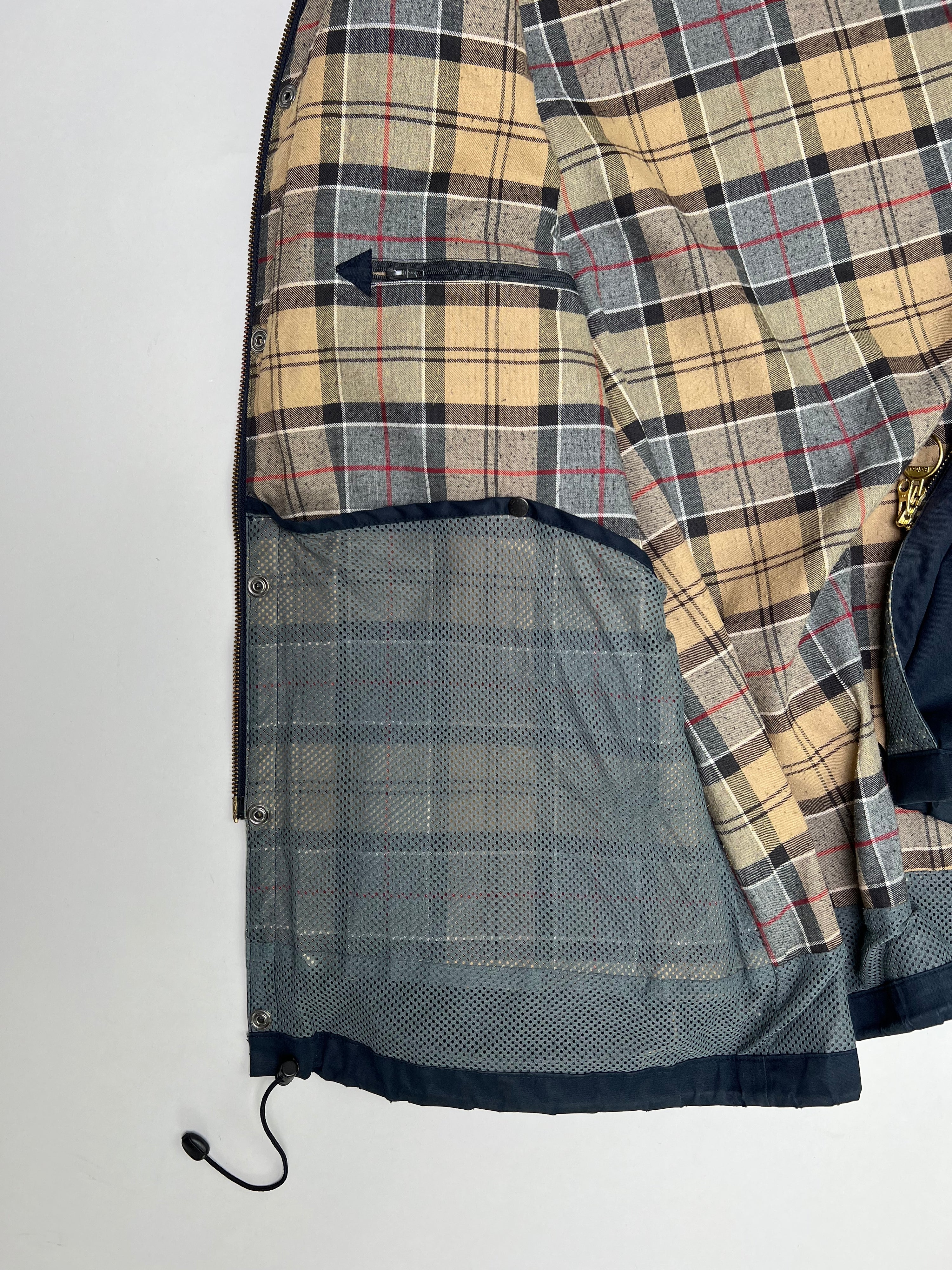 BARBOUR LIGHTWEIGHT BEAUFORT JACKET BLUE - L