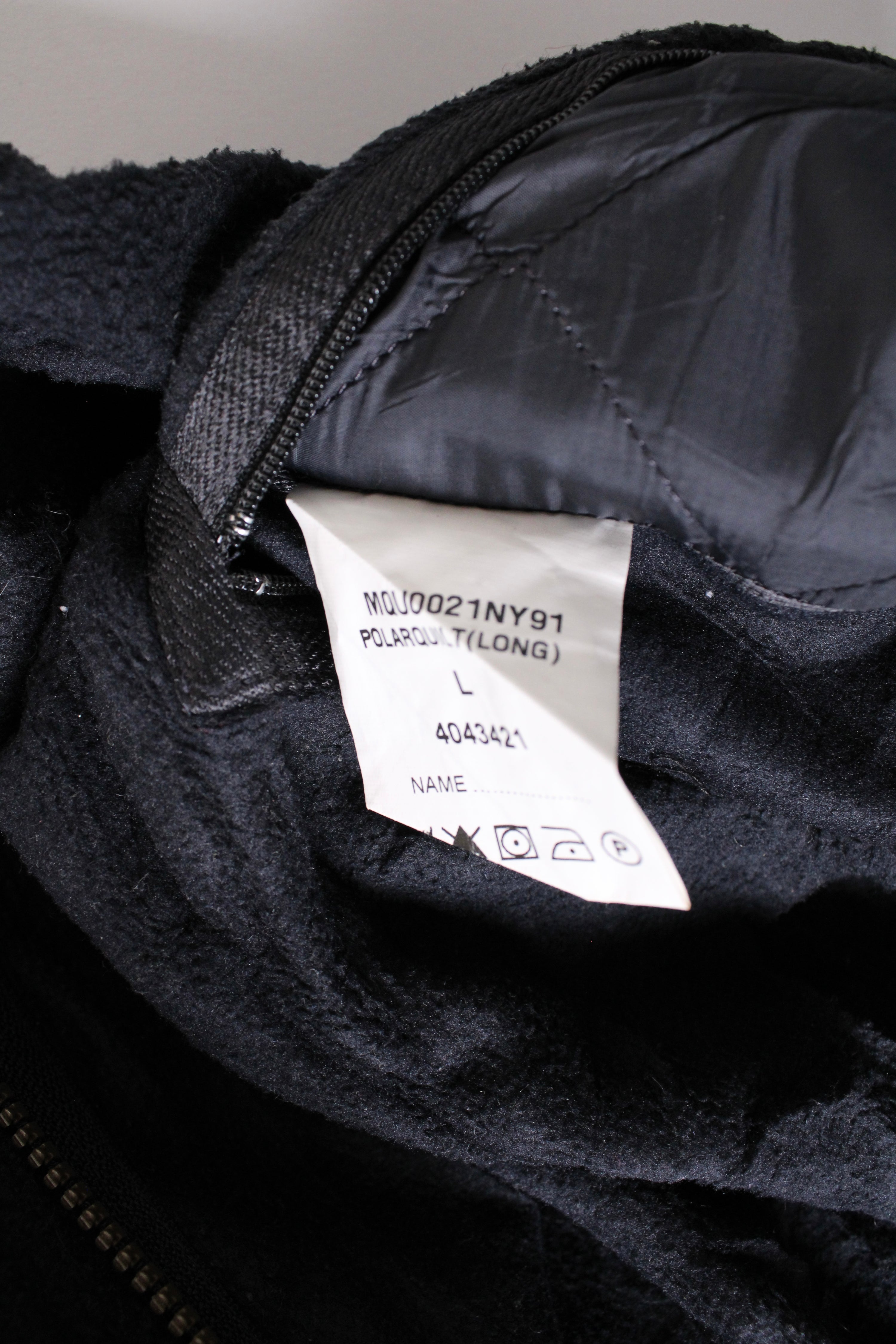 BARBOUR QUILTED JACKET POLARQUILT BLUE - L