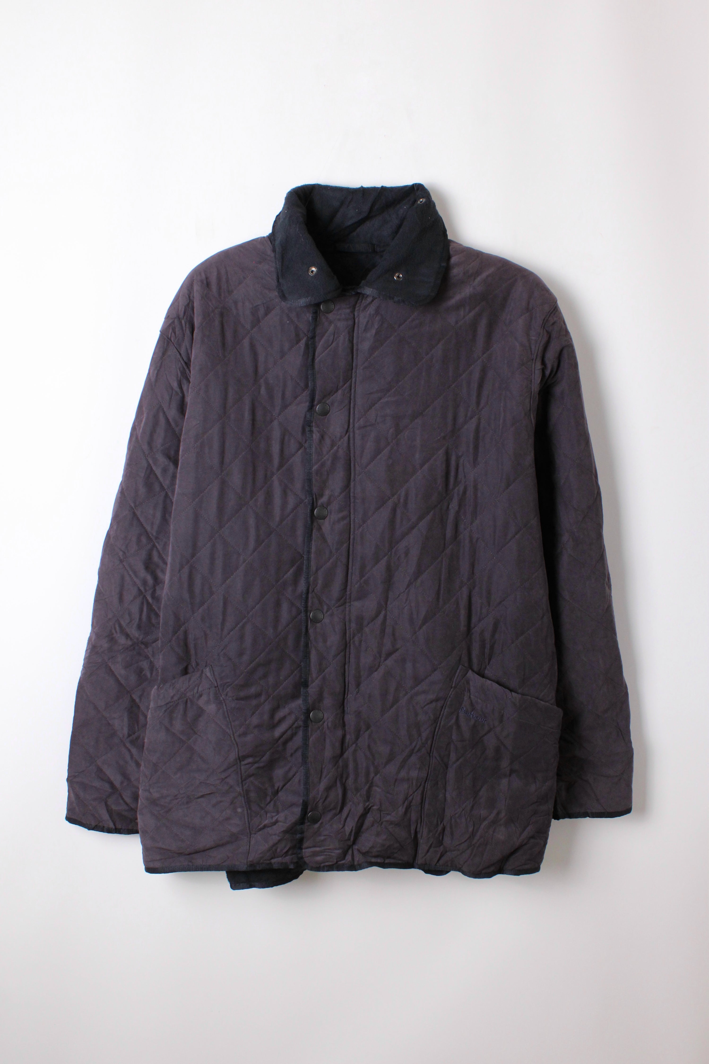 BARBOUR QUILTED JACKET POLARQUILT BLUE - XXL