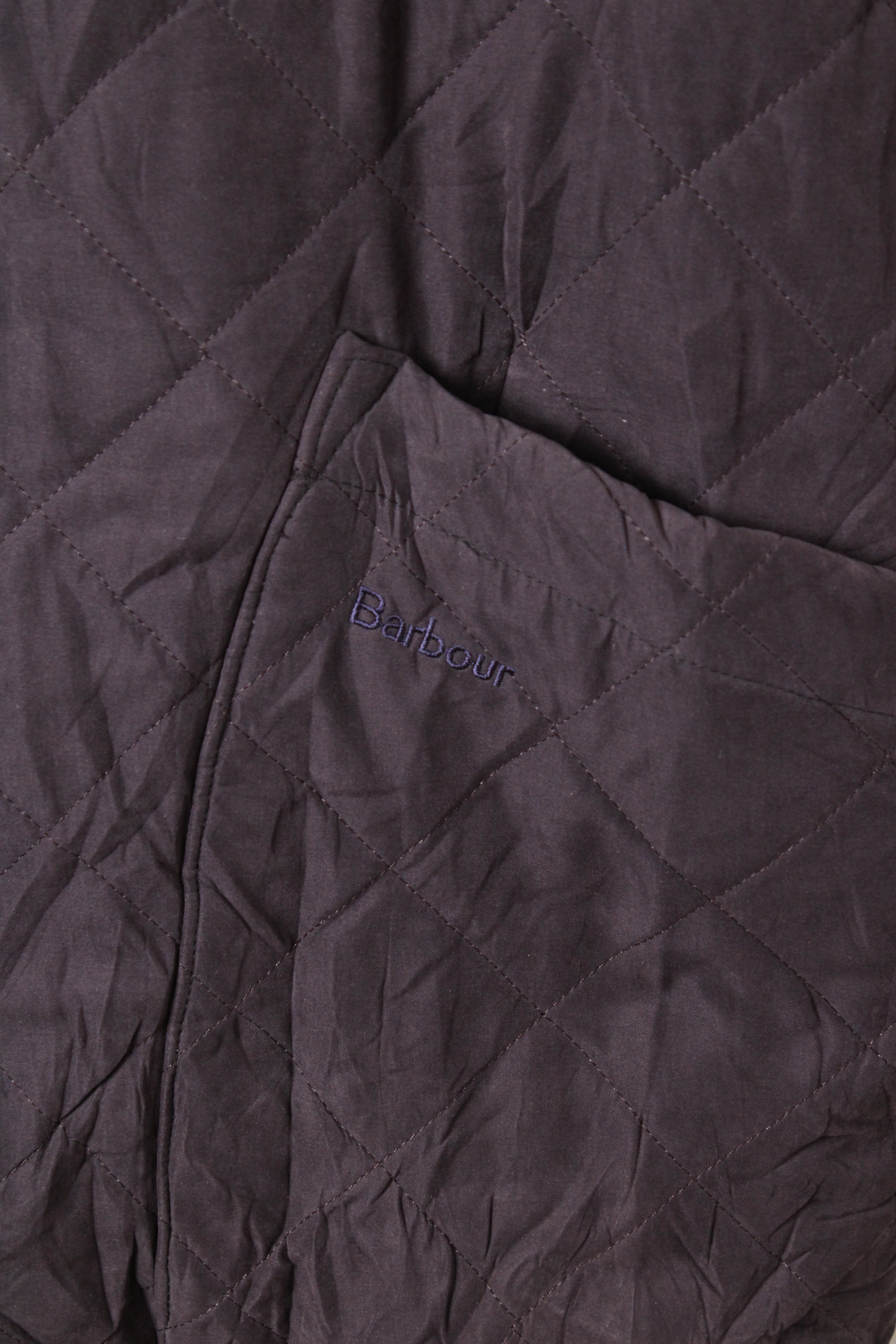 BARBOUR QUILTED JACKET POLARQUILT BLUE - XXL
