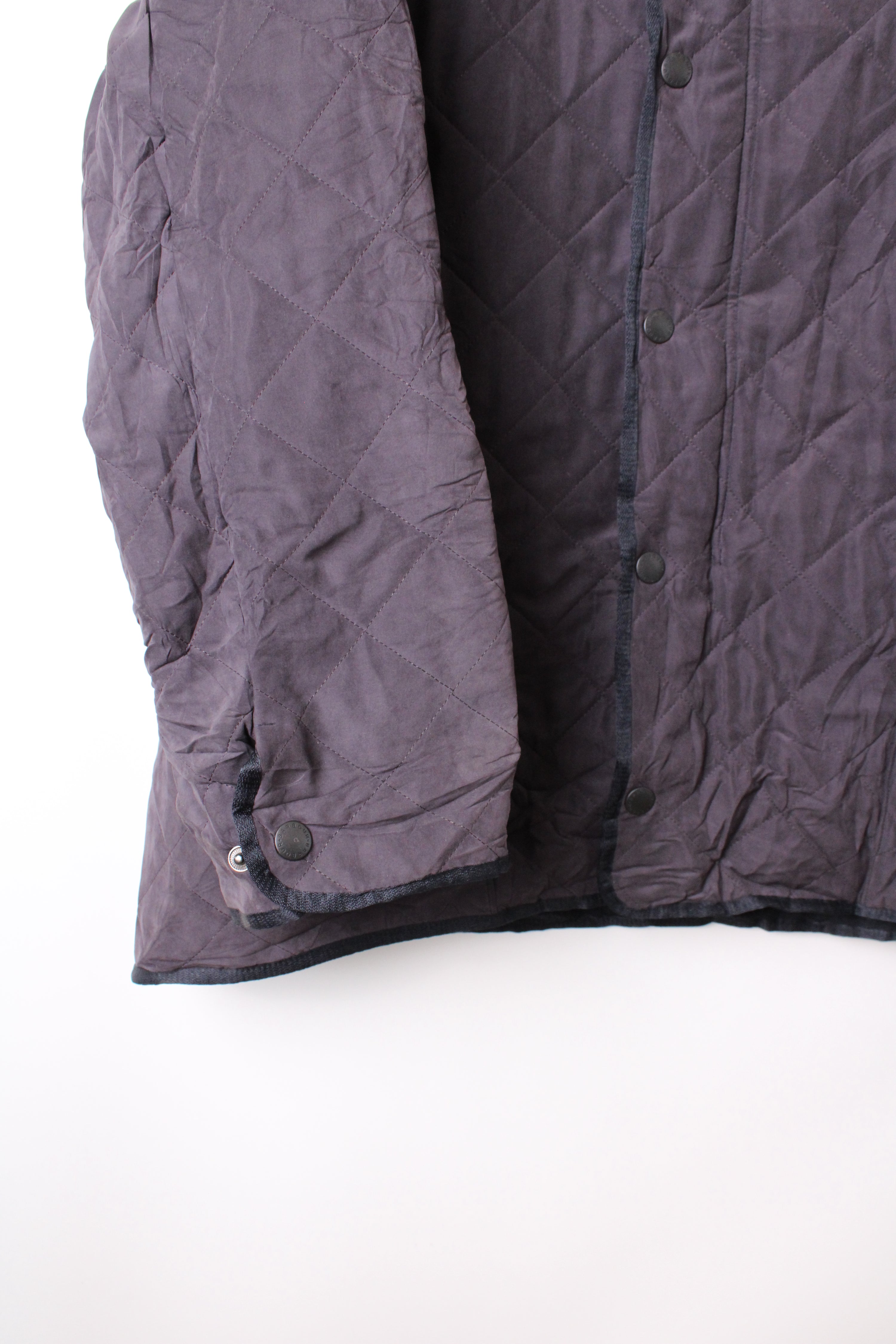 BARBOUR QUILTED JACKET POLARQUILT BLUE - XXL