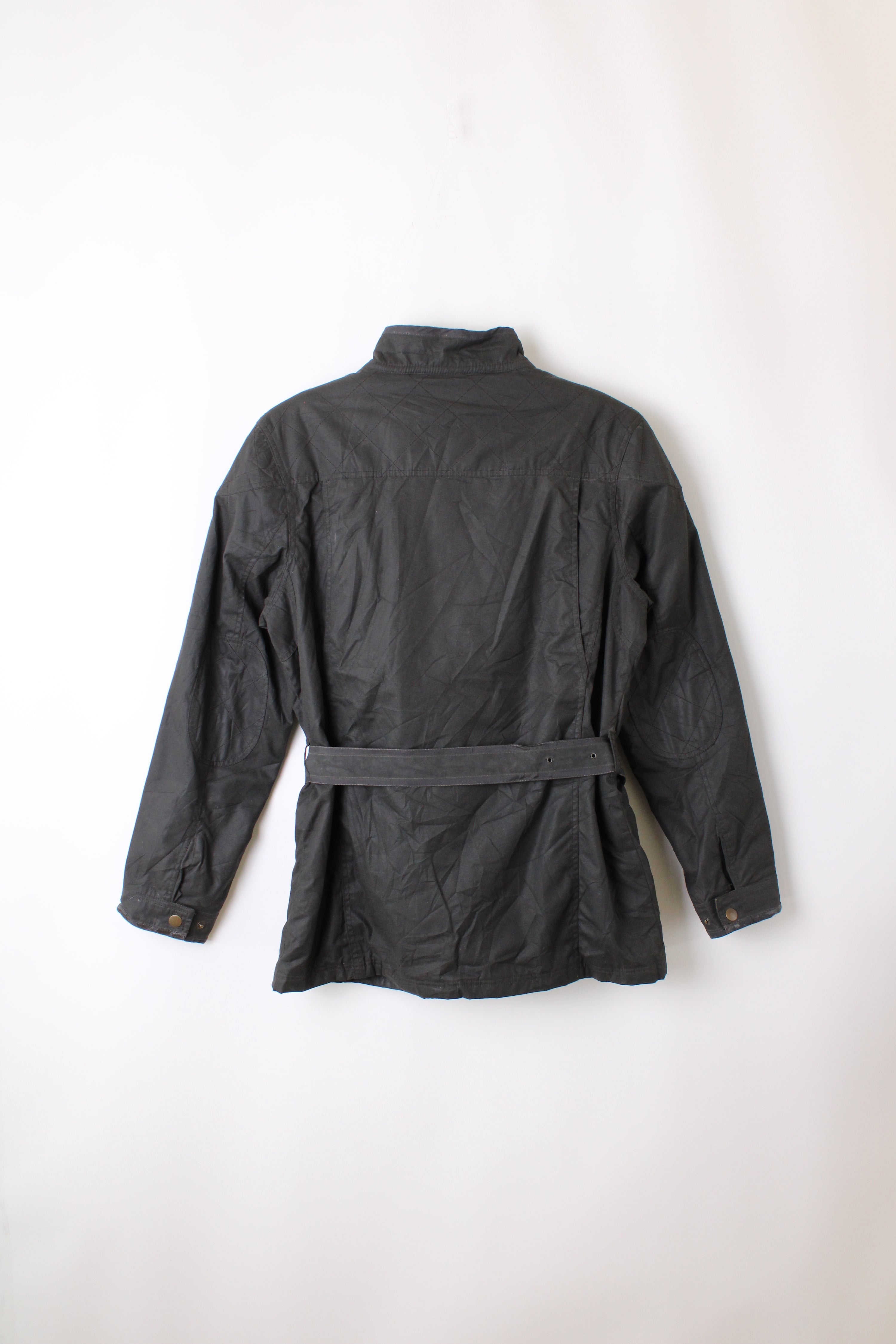 VINTAGE MOTORCYCLE WAXED JACKET - M