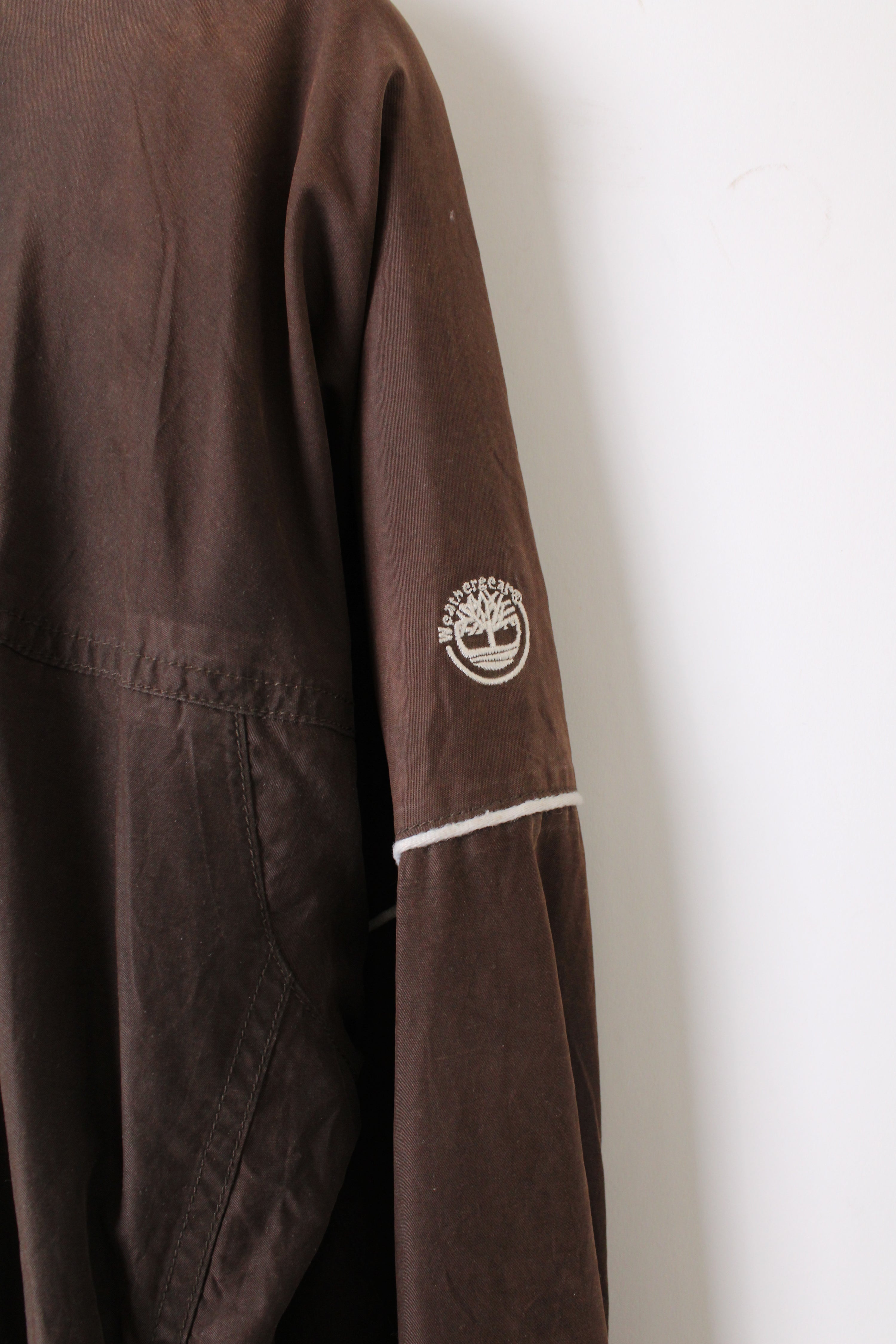 TIMBERLAND VINTAGE COTTON JACKET BROWN - L