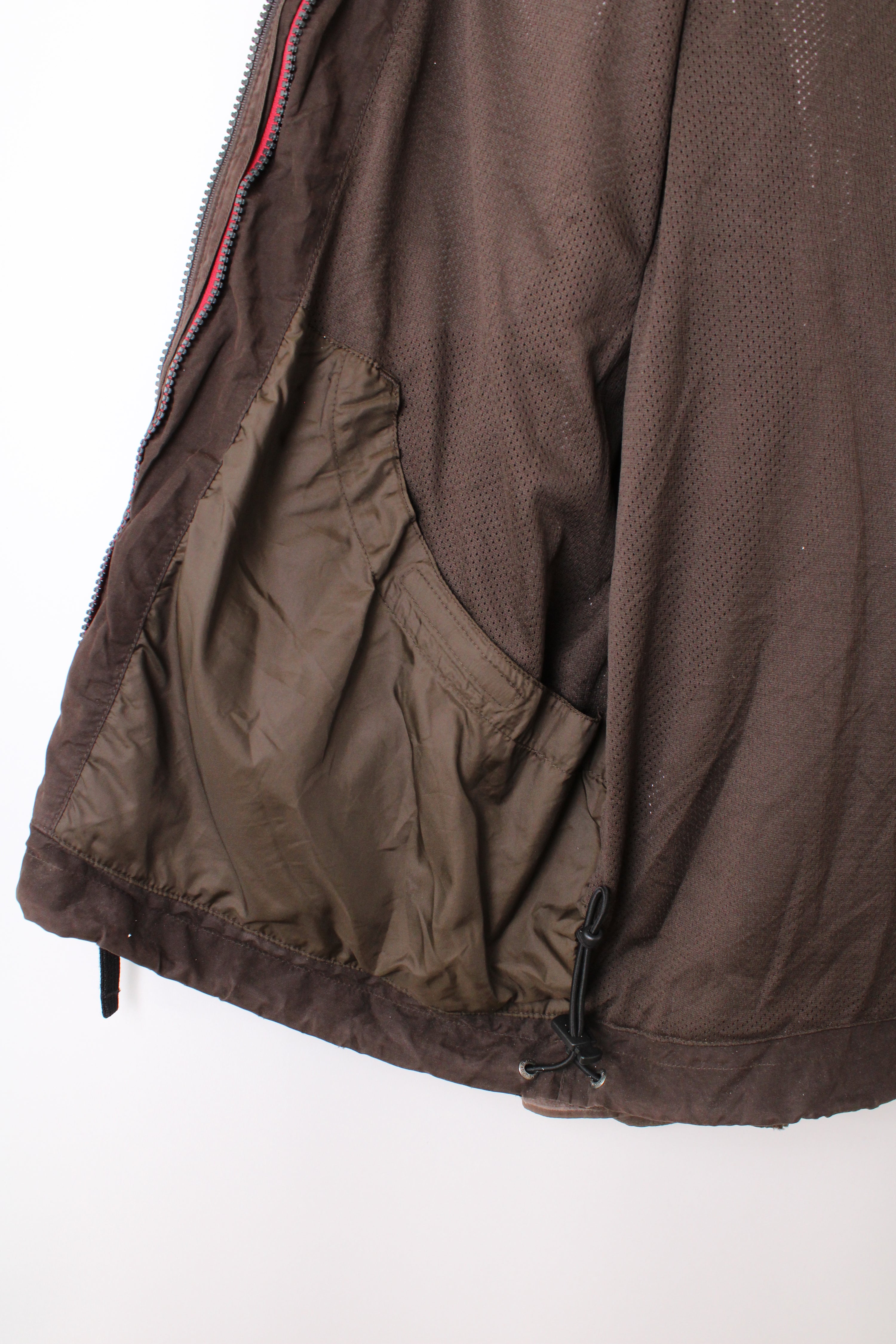 TIMBERLAND VINTAGE COTTON JACKET BROWN - L