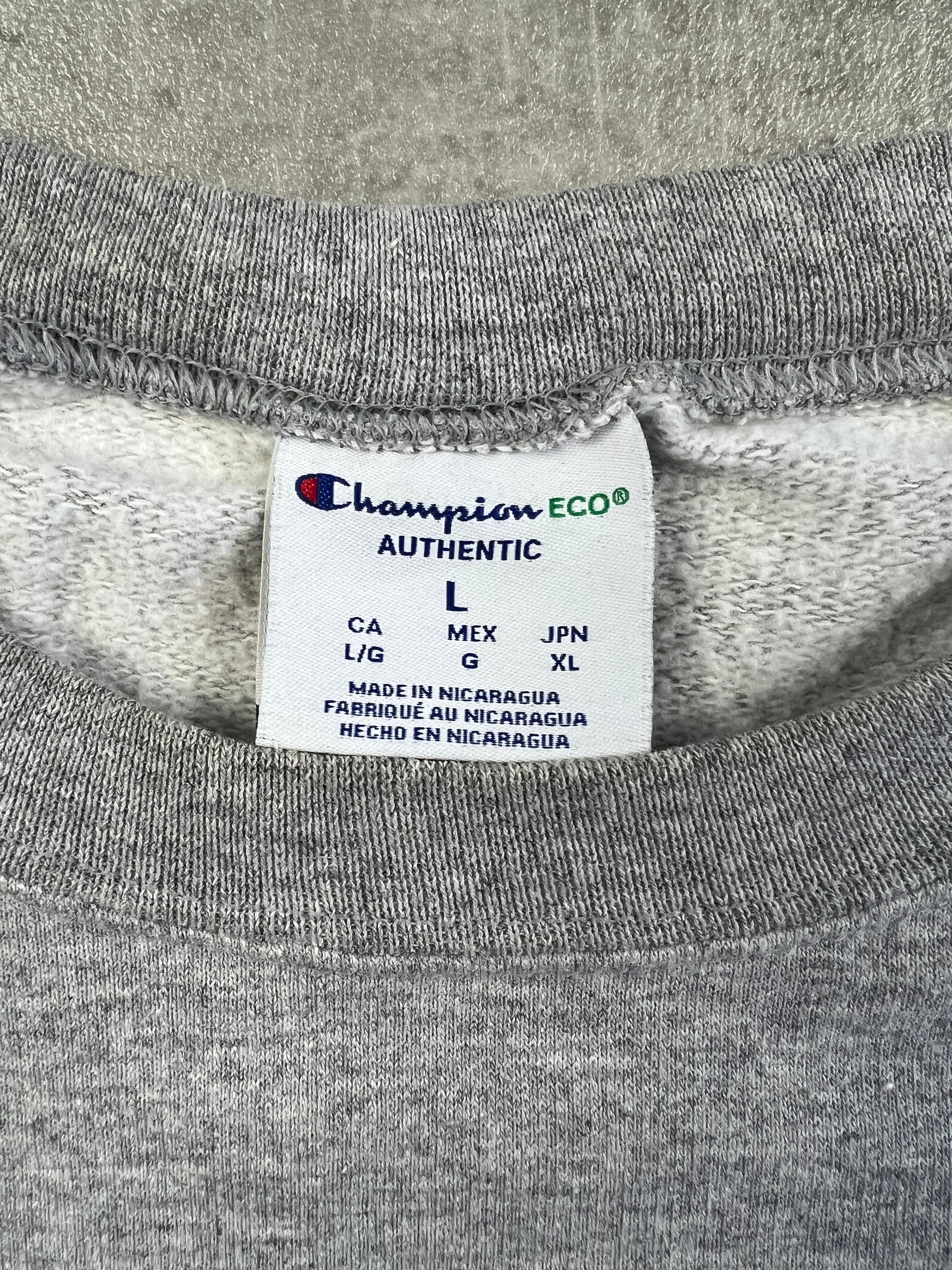 CHAMPION SUNY BROOME SWEATSHIRT GREY - L