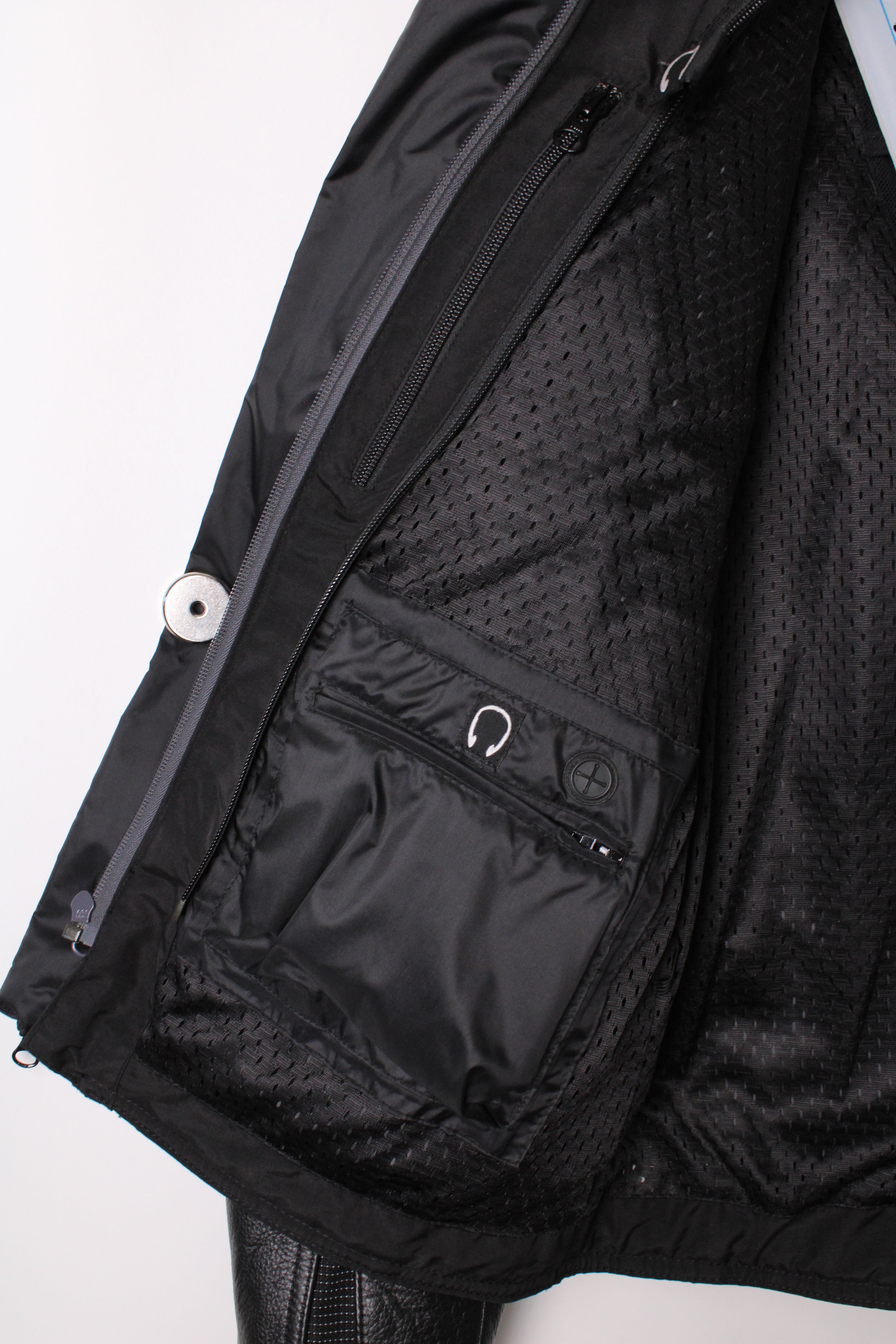 HARLEY DAVIDSON LEATHER MOTORCYCLE JACKET BLACK - M