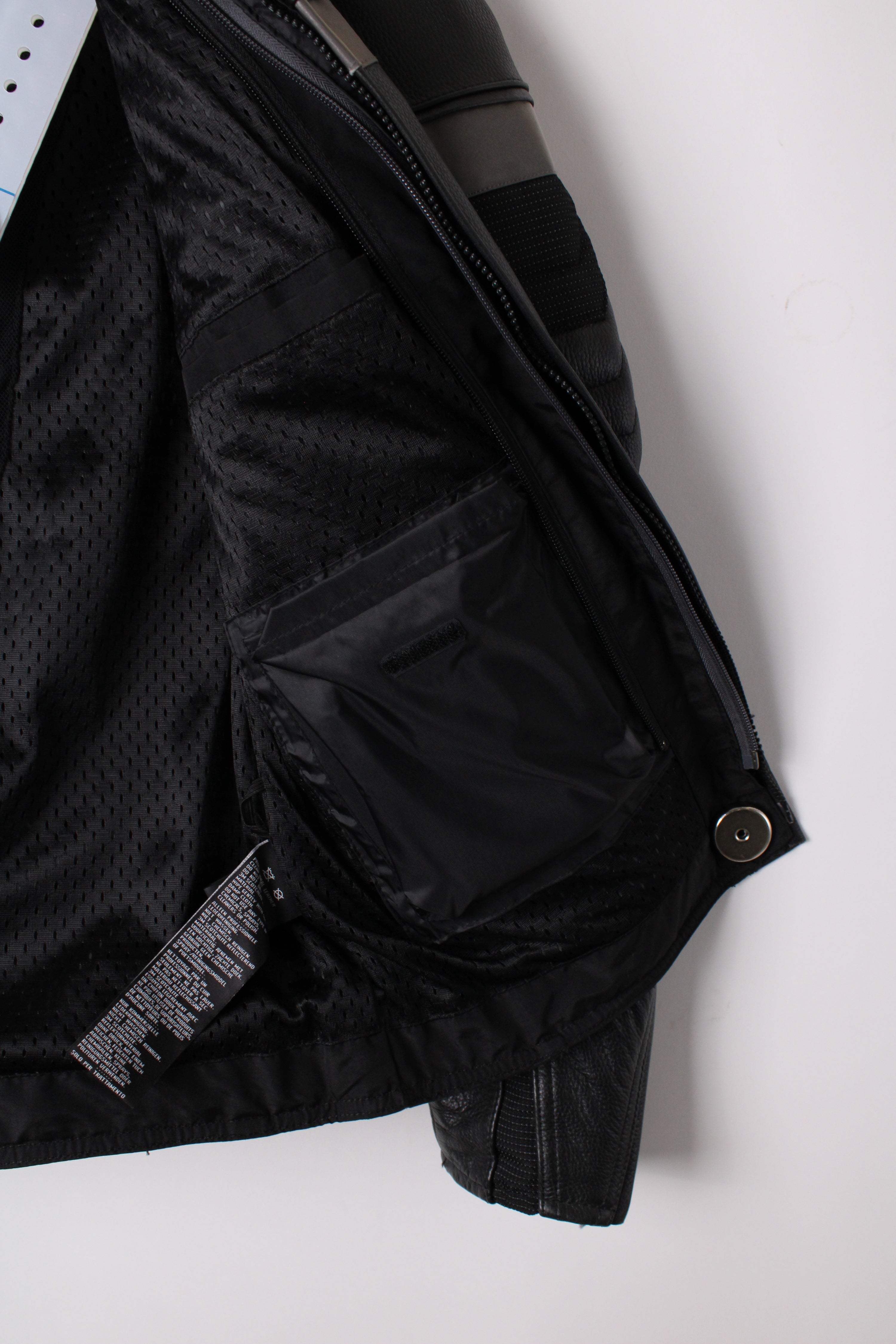 HARLEY DAVIDSON LEATHER MOTORCYCLE JACKET BLACK - M