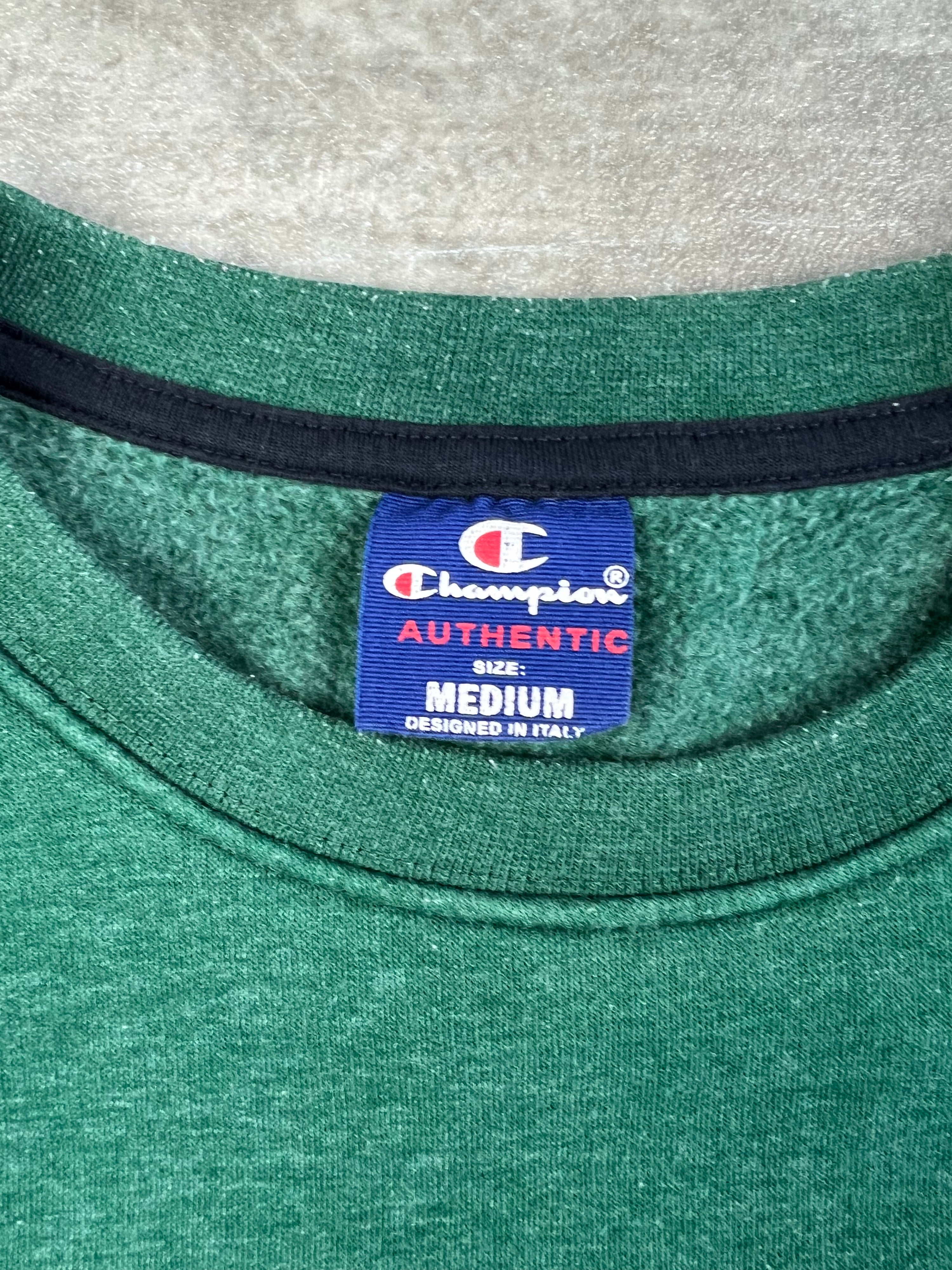 CHAMPION BIG LOGO SWEATSHIRT GREEN - M