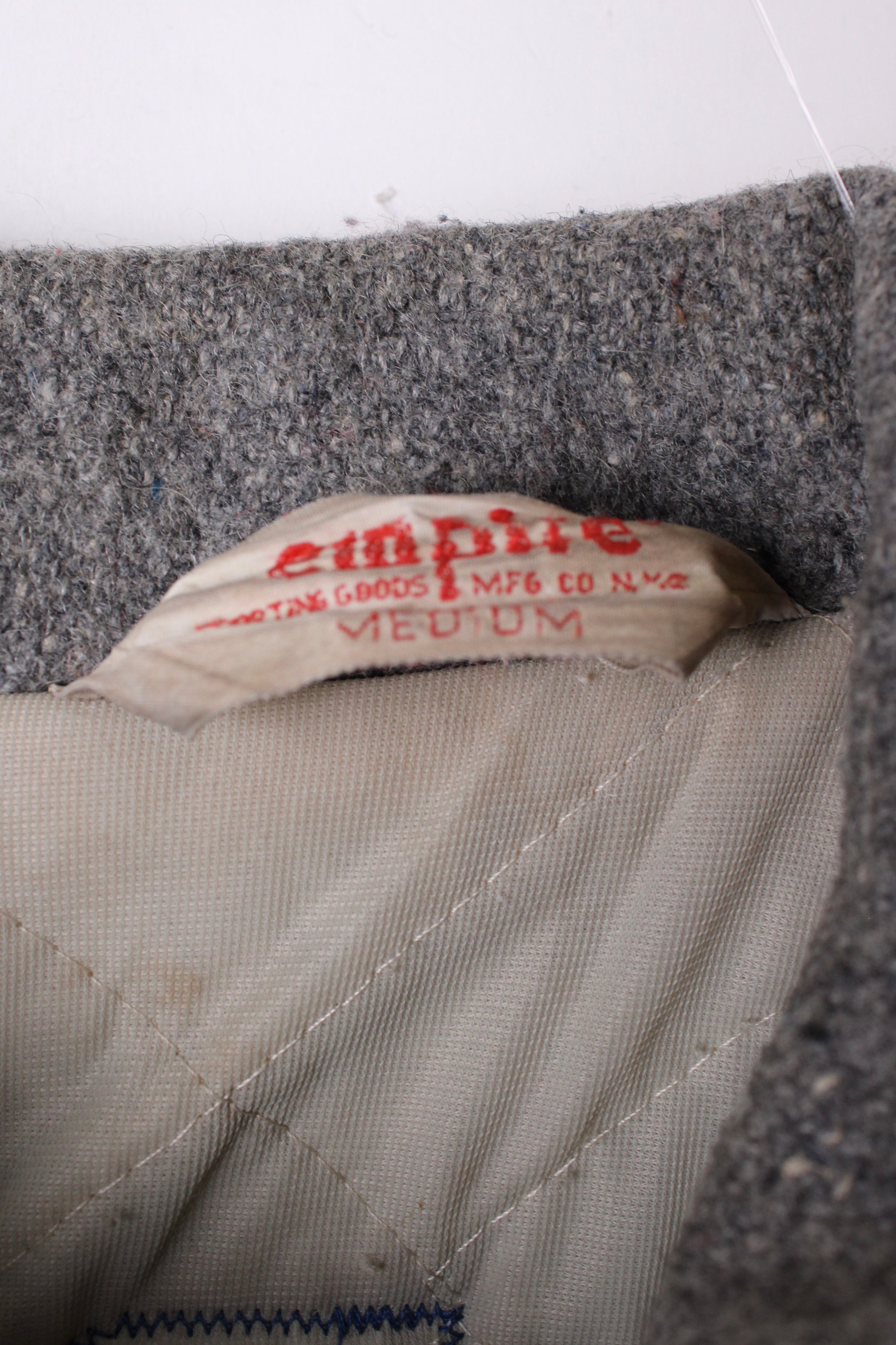 VINTAGE VARSITY JACKET EMPIRE MFG MADE IN USA 1970S - M