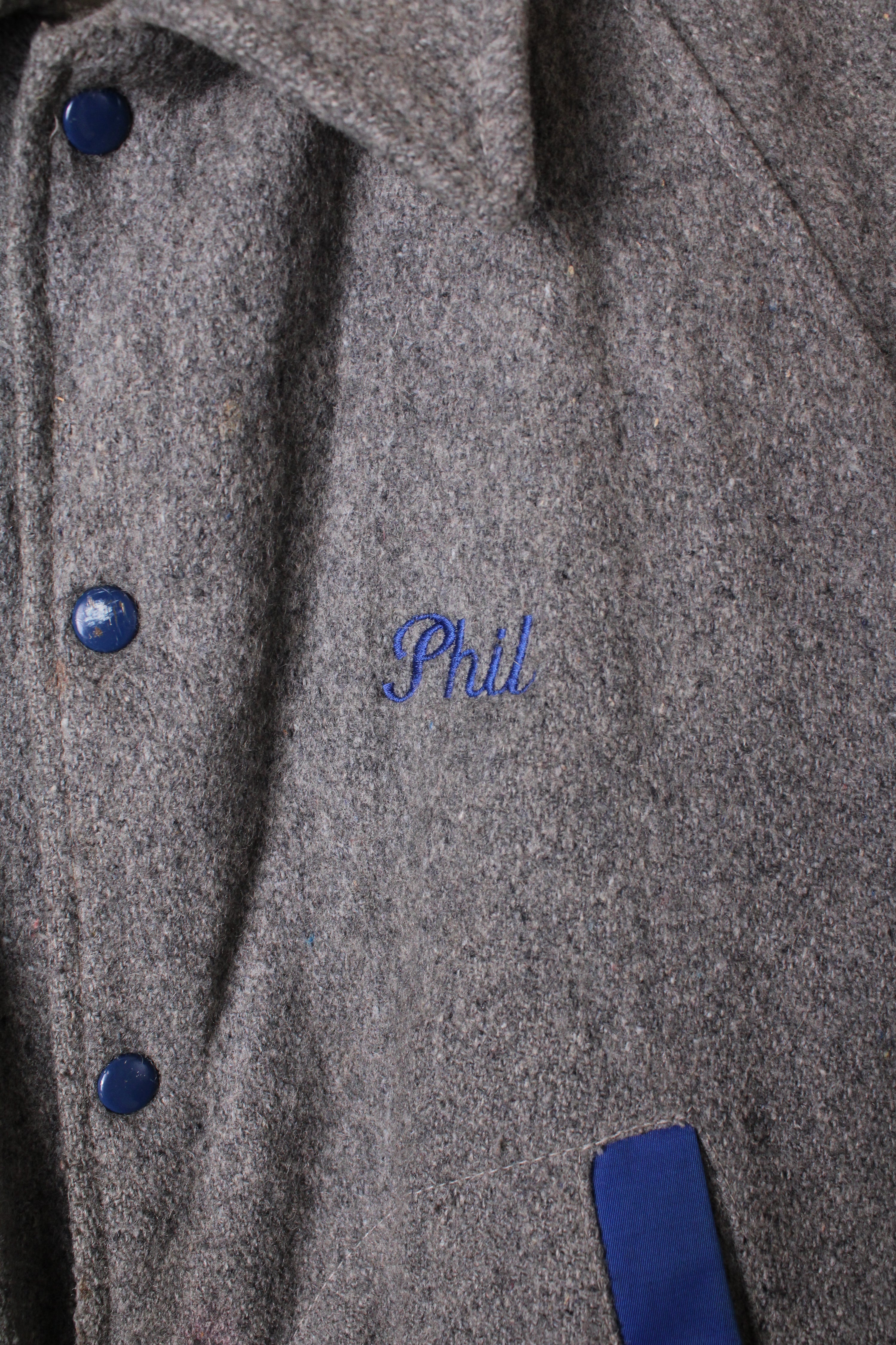 VINTAGE VARSITY JACKET EMPIRE MFG MADE IN USA 1970S - M