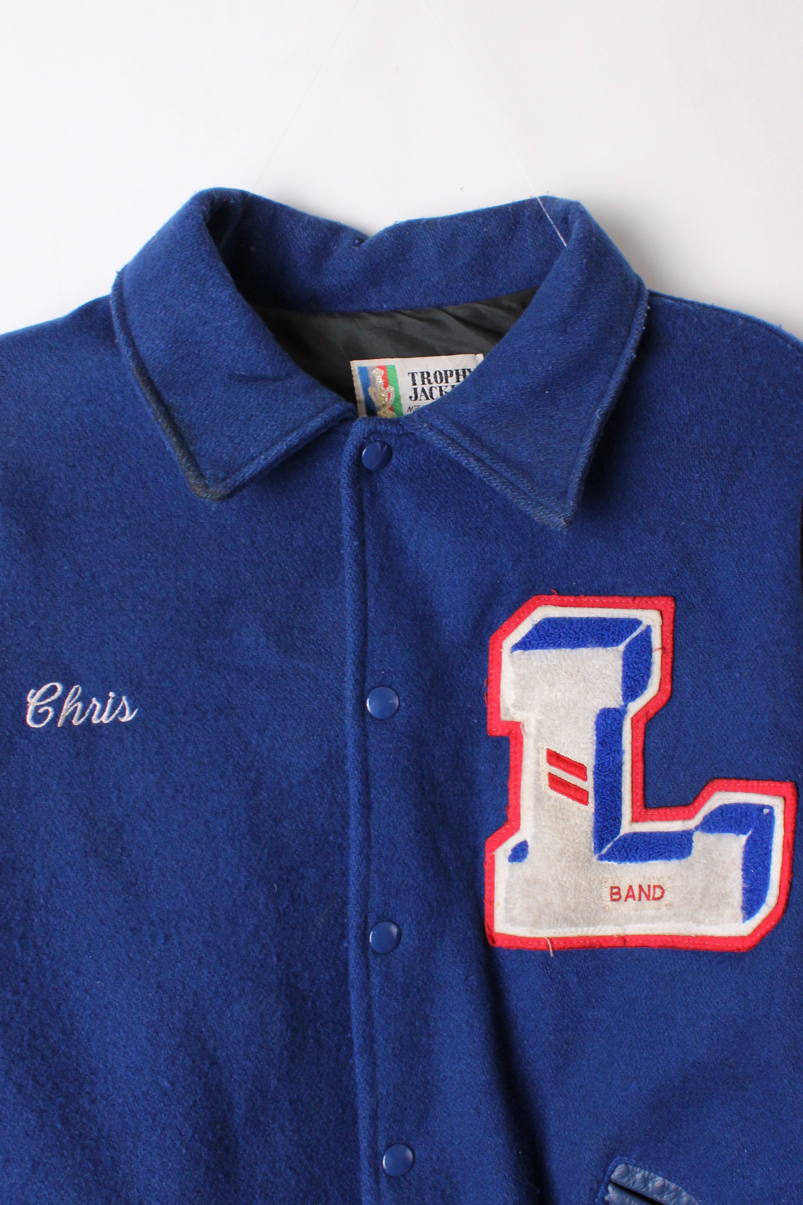 VINTAGE VARSITY JACKET MECA MADE IN USA 1980S - XL