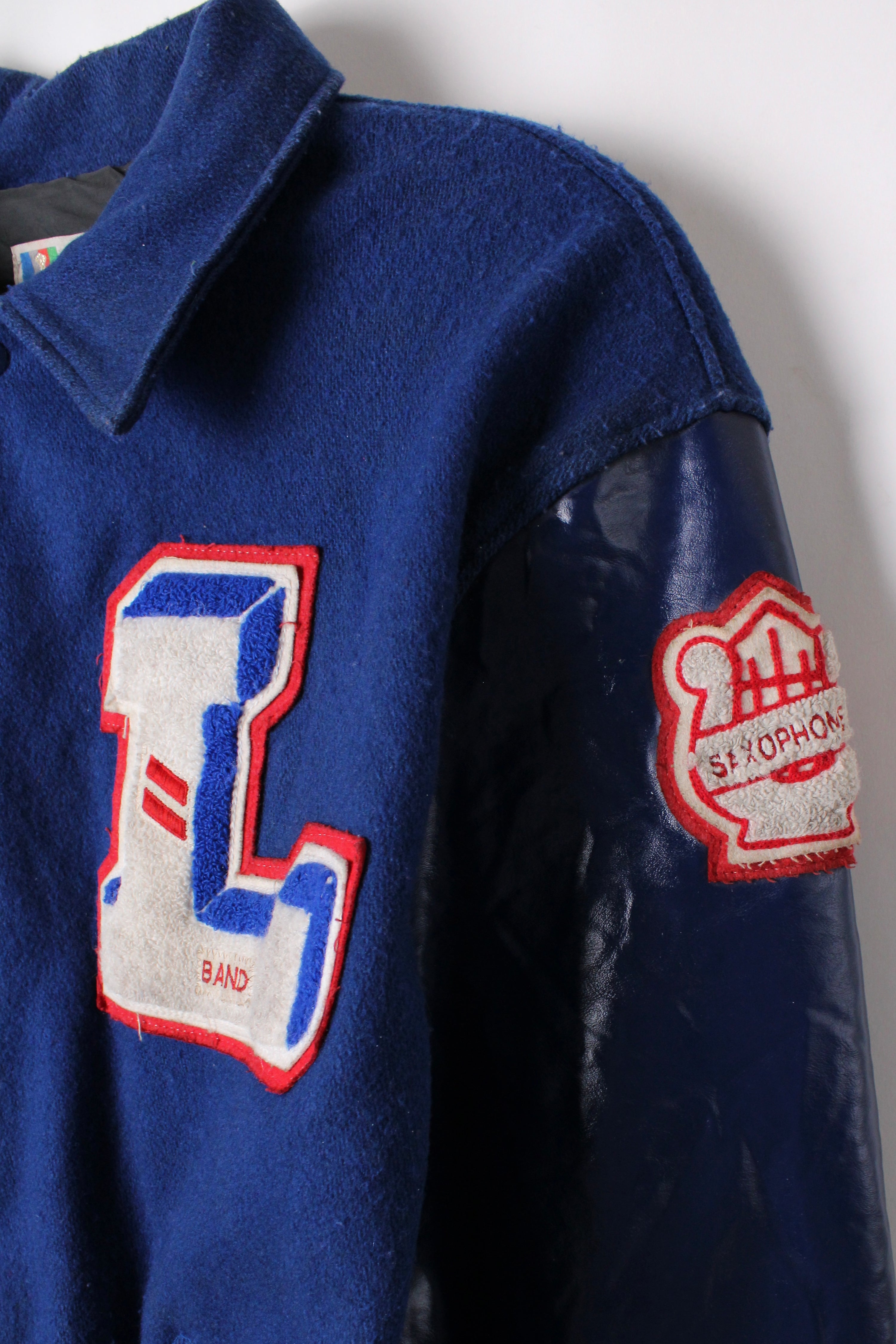 VINTAGE VARSITY JACKET MECA MADE IN USA 1980S - XL