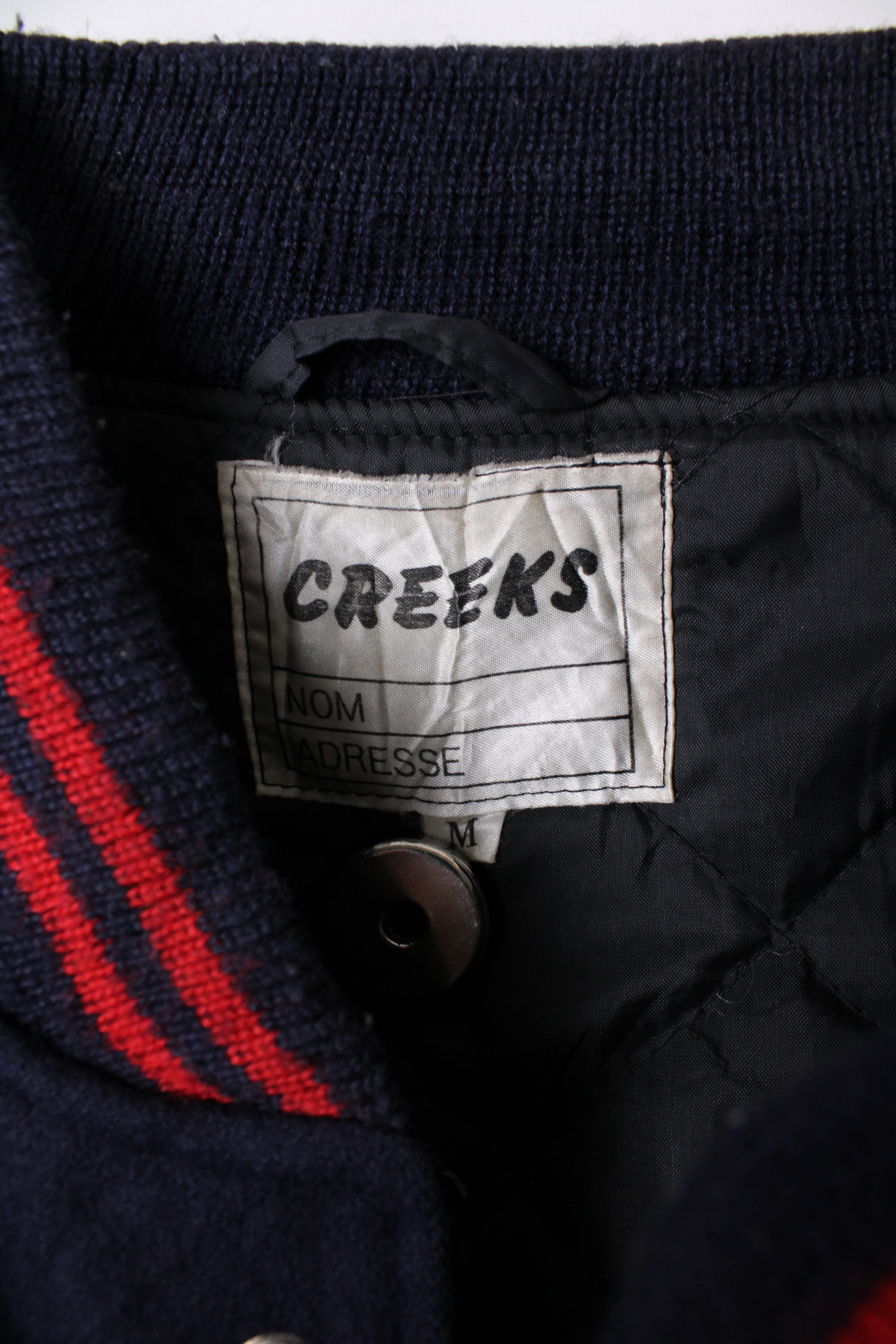 VARSITY JACKET WOOL CREEKS BASEBALL - M